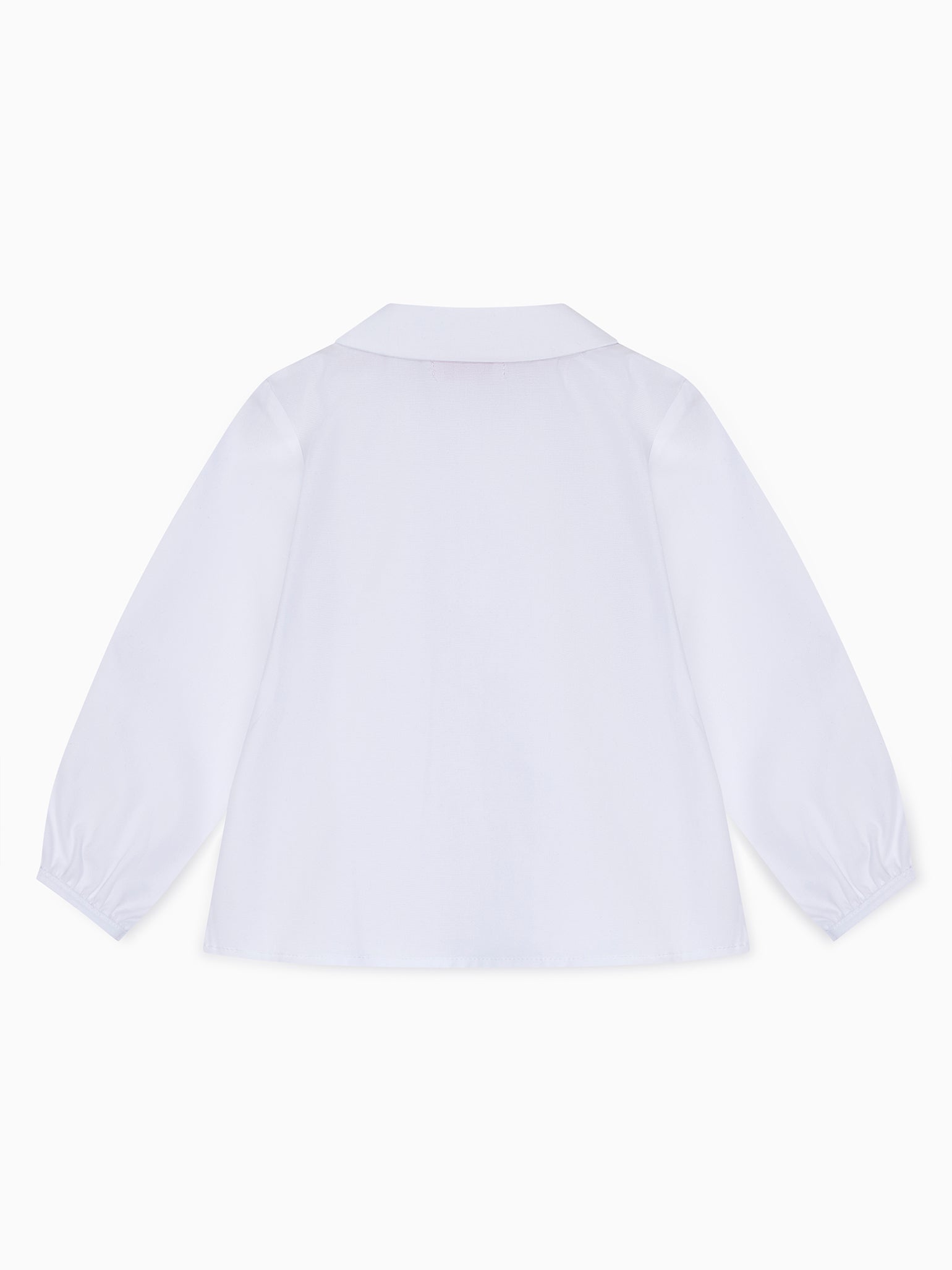 White Bara Long Sleeve Baby Shirt