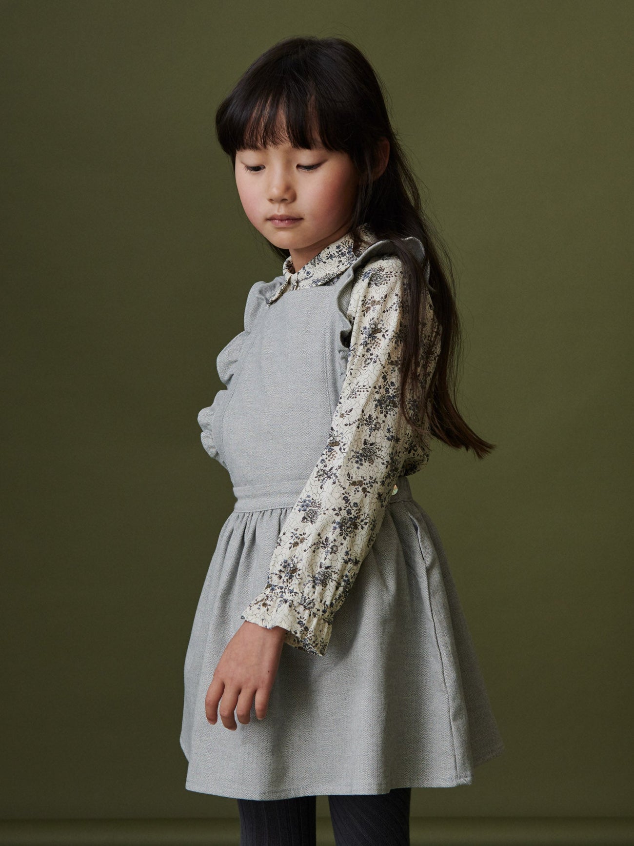 Grey Cora Girl Skirt