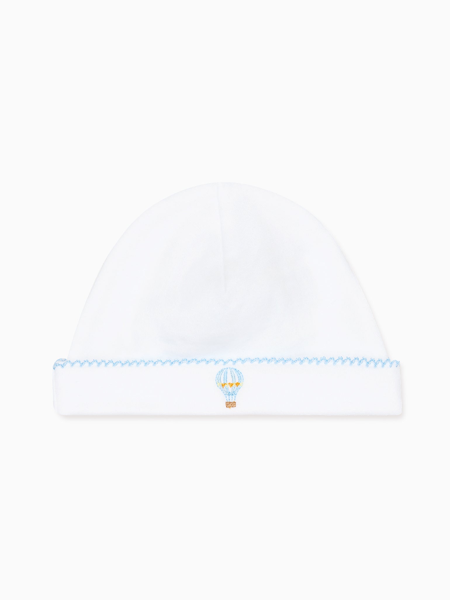 White Globo Balloon Baby Hat