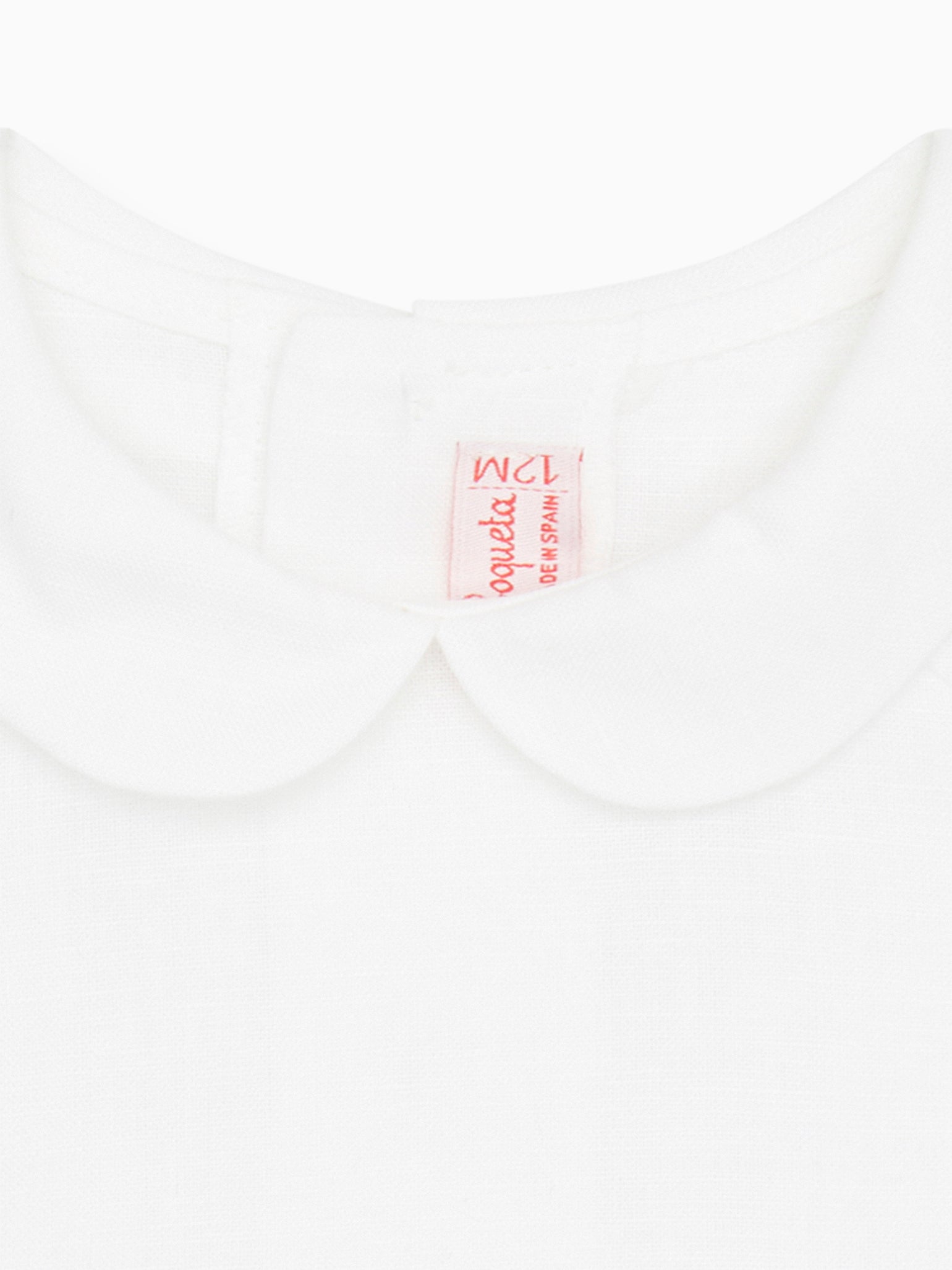 White Jazmin Baby Shirt