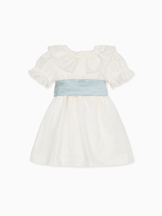White Vega Ceremony Girl Dress