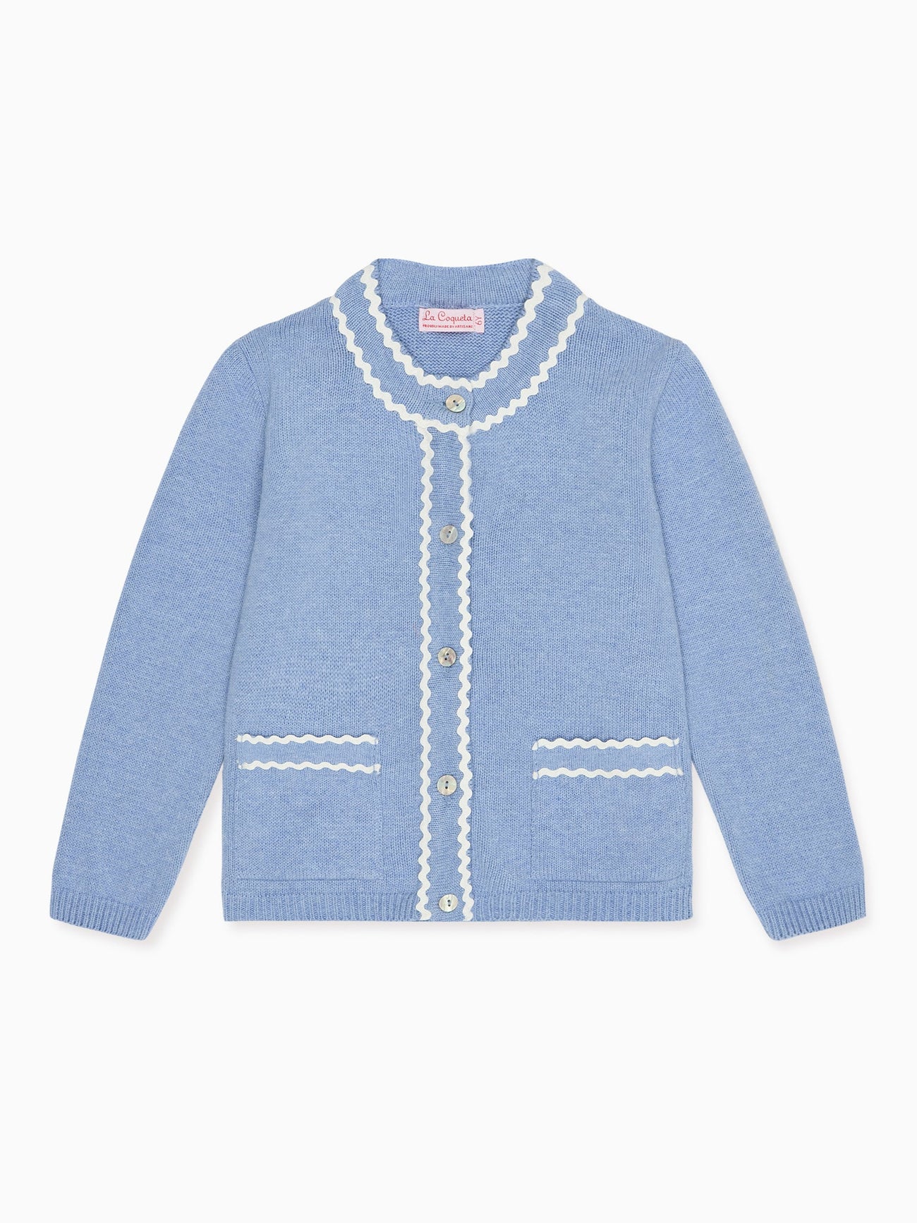 Blue Alegria Cotton Girl Cardigan
