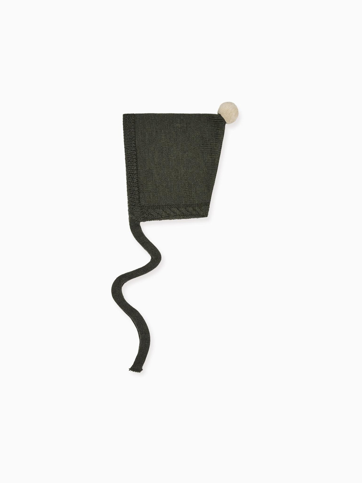 Olive Alma Merino Baby Knitted Bonnet