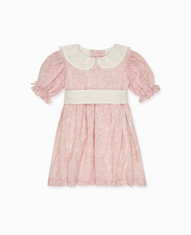 Pink Toile Amara Girl Dress