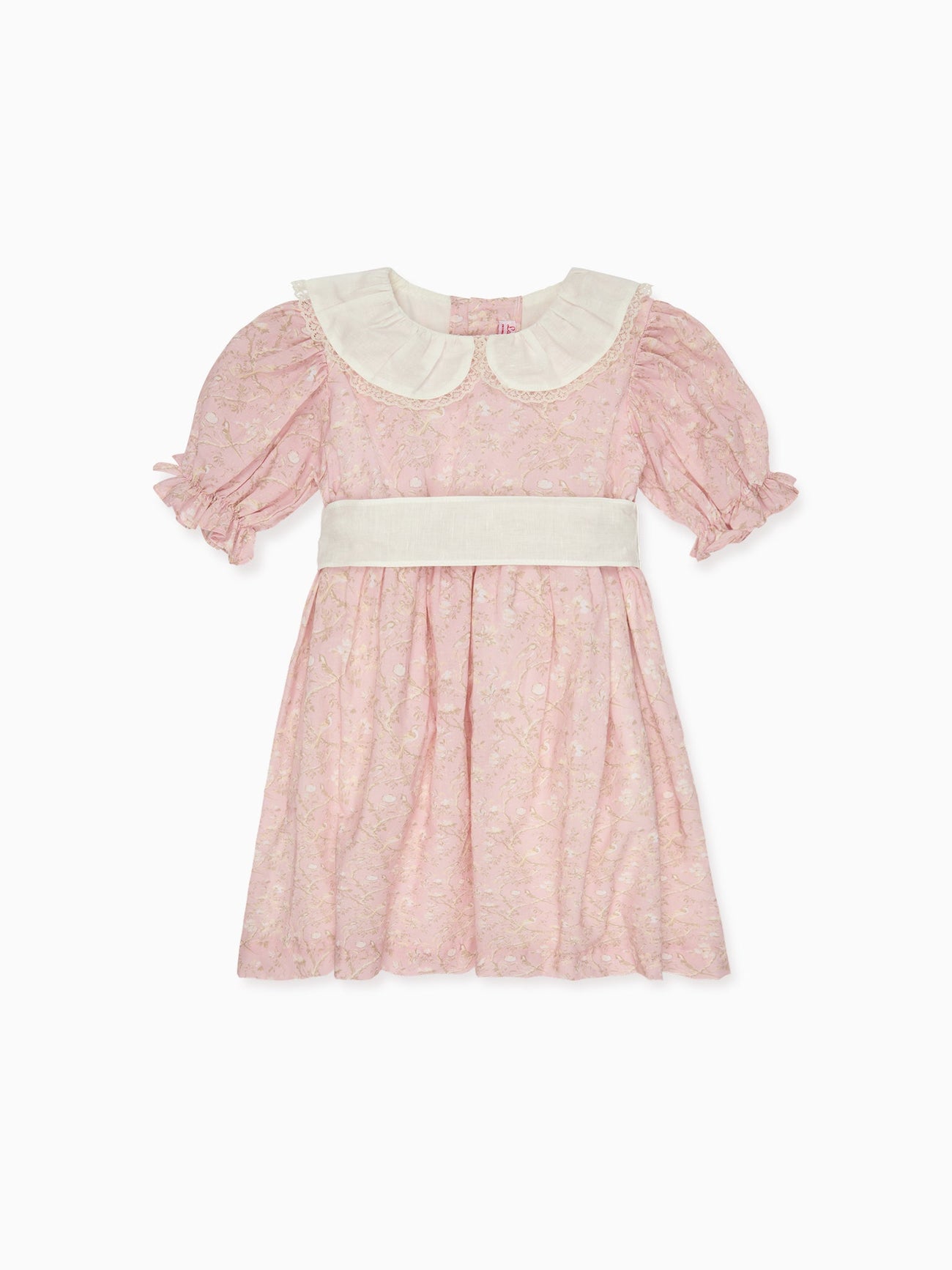 Pink Toile Amara Girl Dress