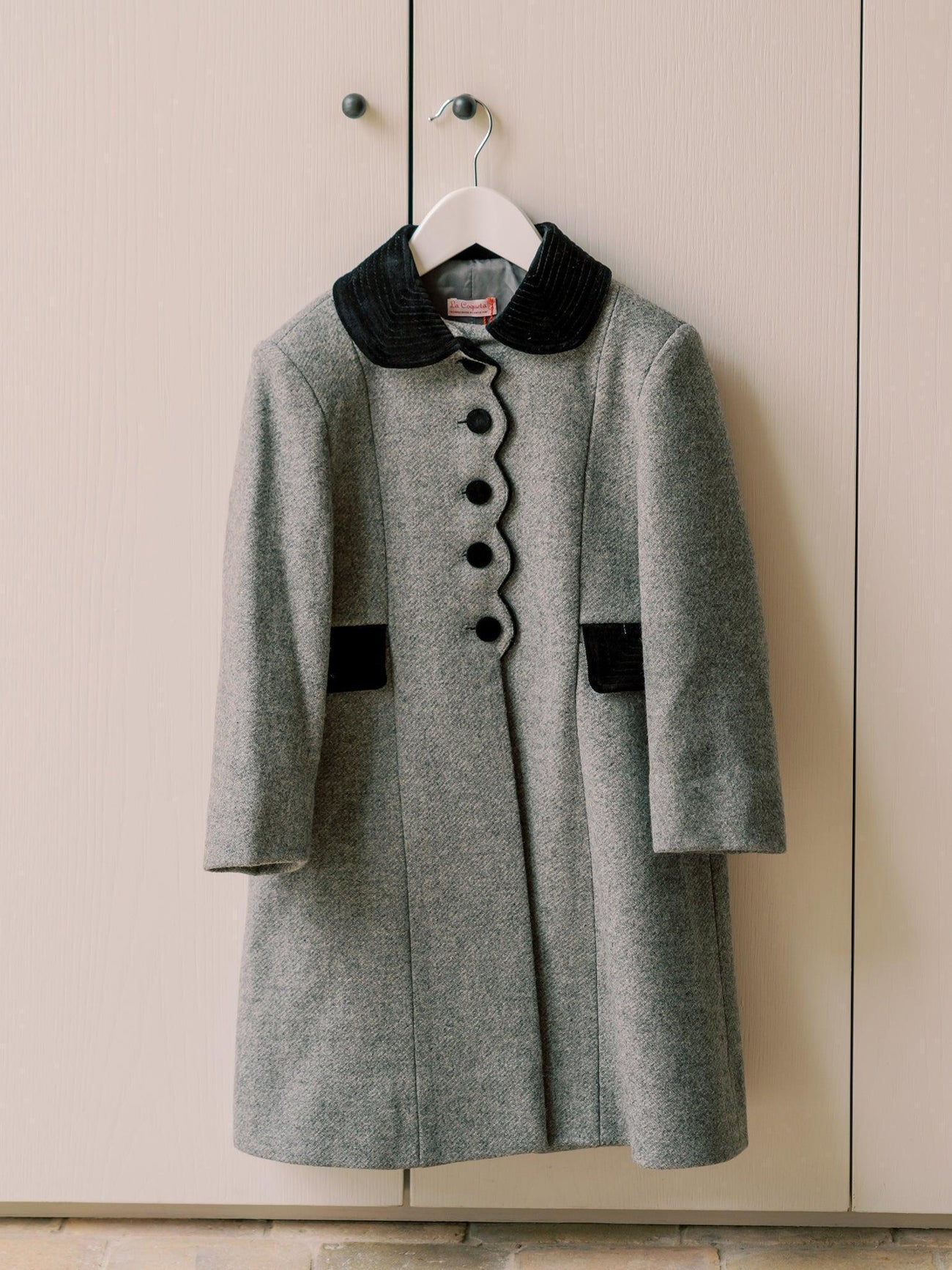 Grey Anisa Girl Coat