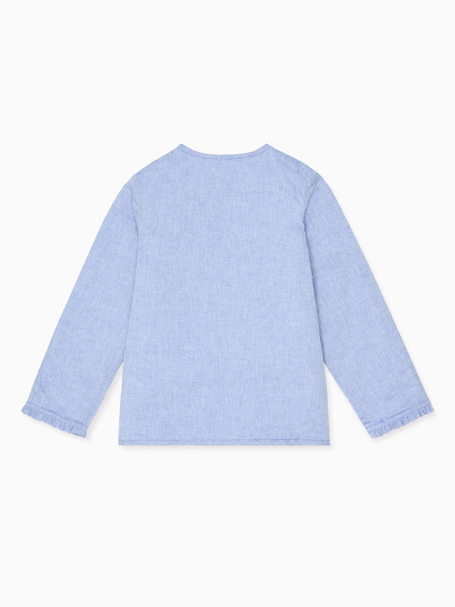 Blue Floral Reversible Anneliese Girl Jacket