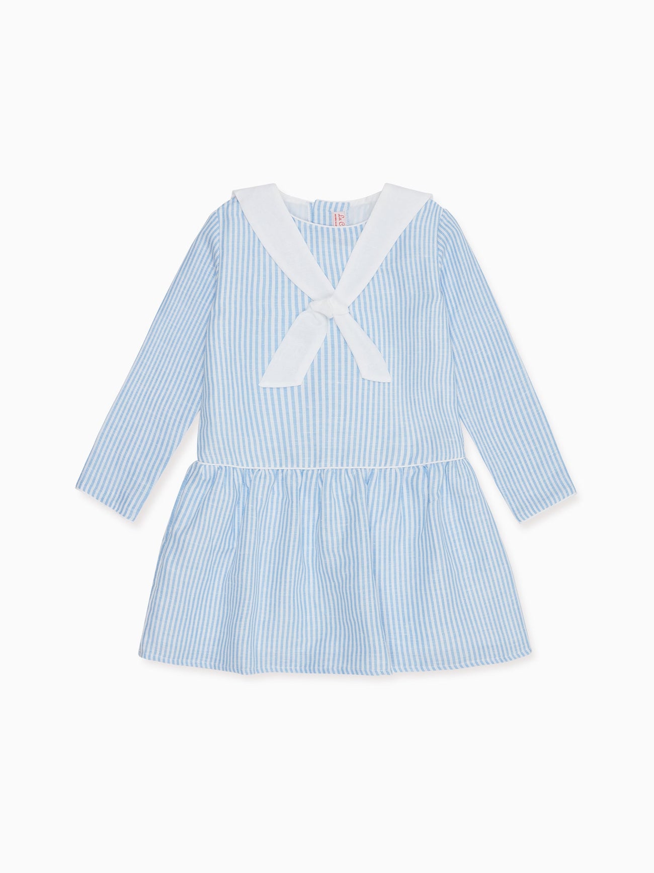 Blue Stripe Aranda Girl Dress