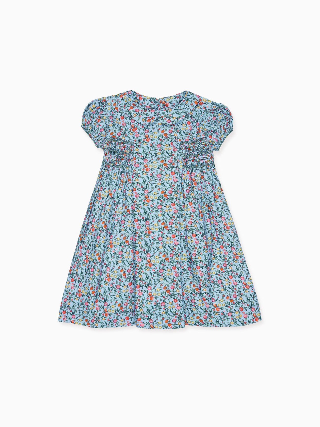 Blue Pomegranate Arcadia Girl Hand-Smocked Dress