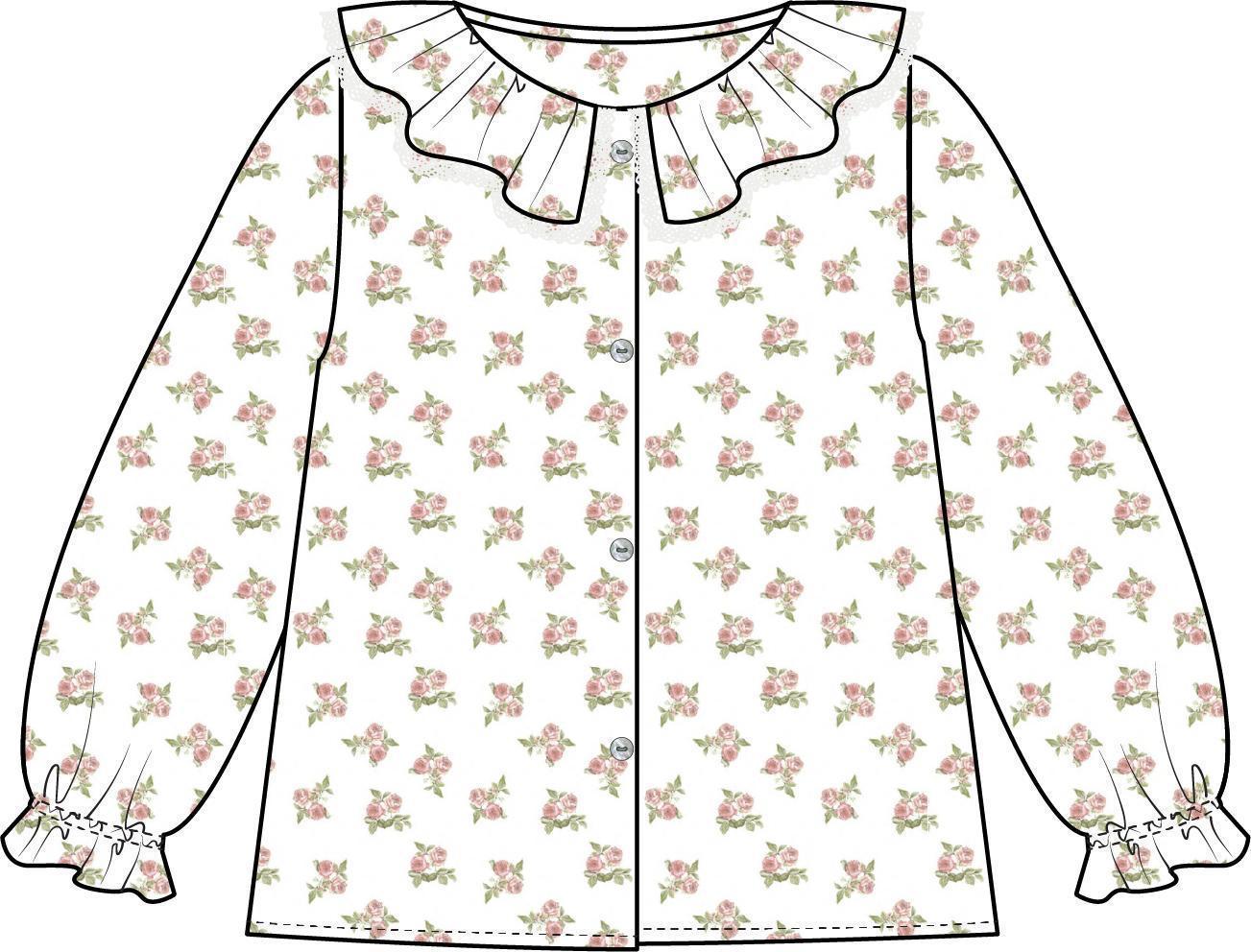 Pink Floral Plumetti