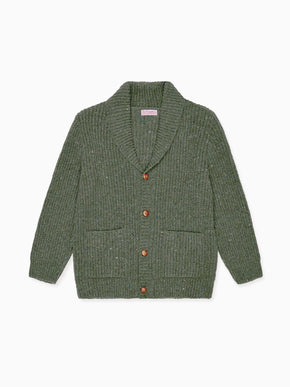 Olive Axel Merino Boy Cardigan