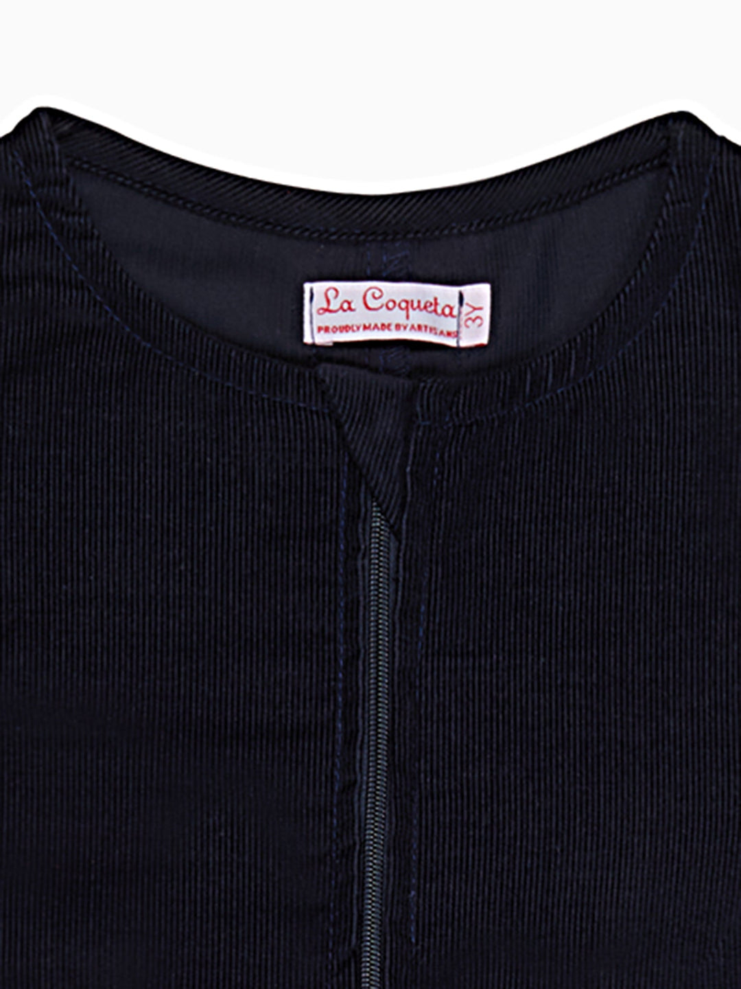 Navy Bruno Baby Dungarees La Coqueta Kids