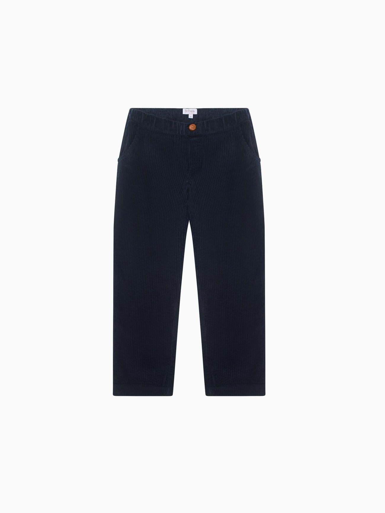 Navy Benito Corduroy Boy Trousers