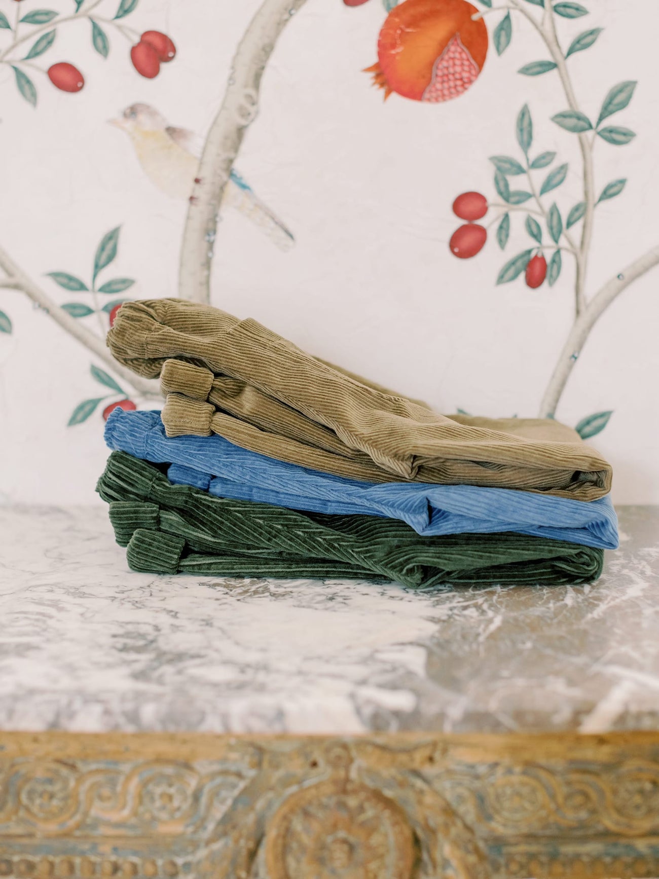 Brown Reinaldo Boy Corduroy Trousers