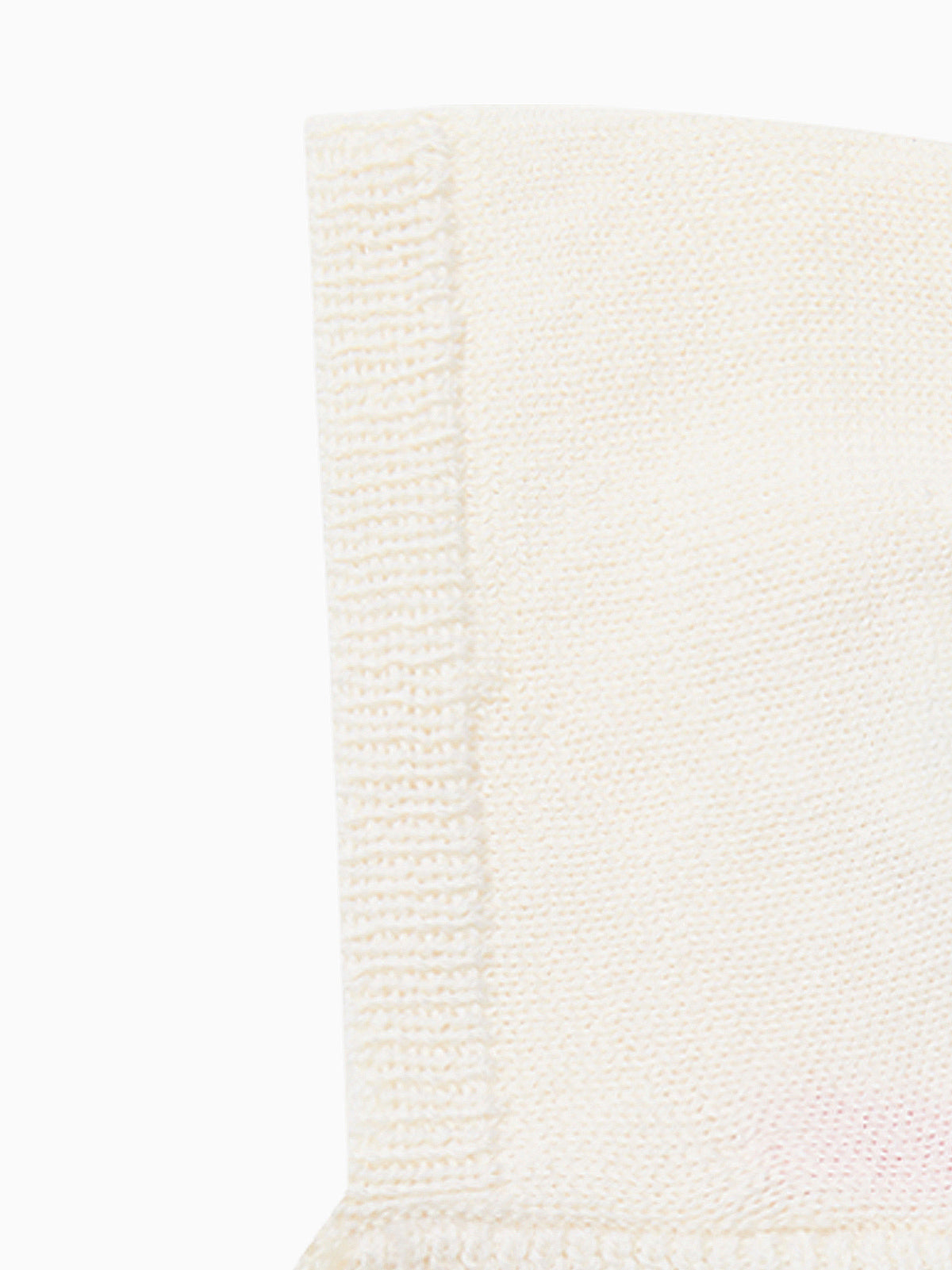 Ivory Bigal Merino Baby Knitted Bonnet