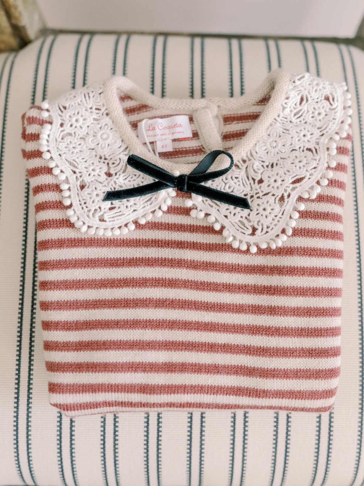 Dark Rose Blanca Merino Girl Jumper