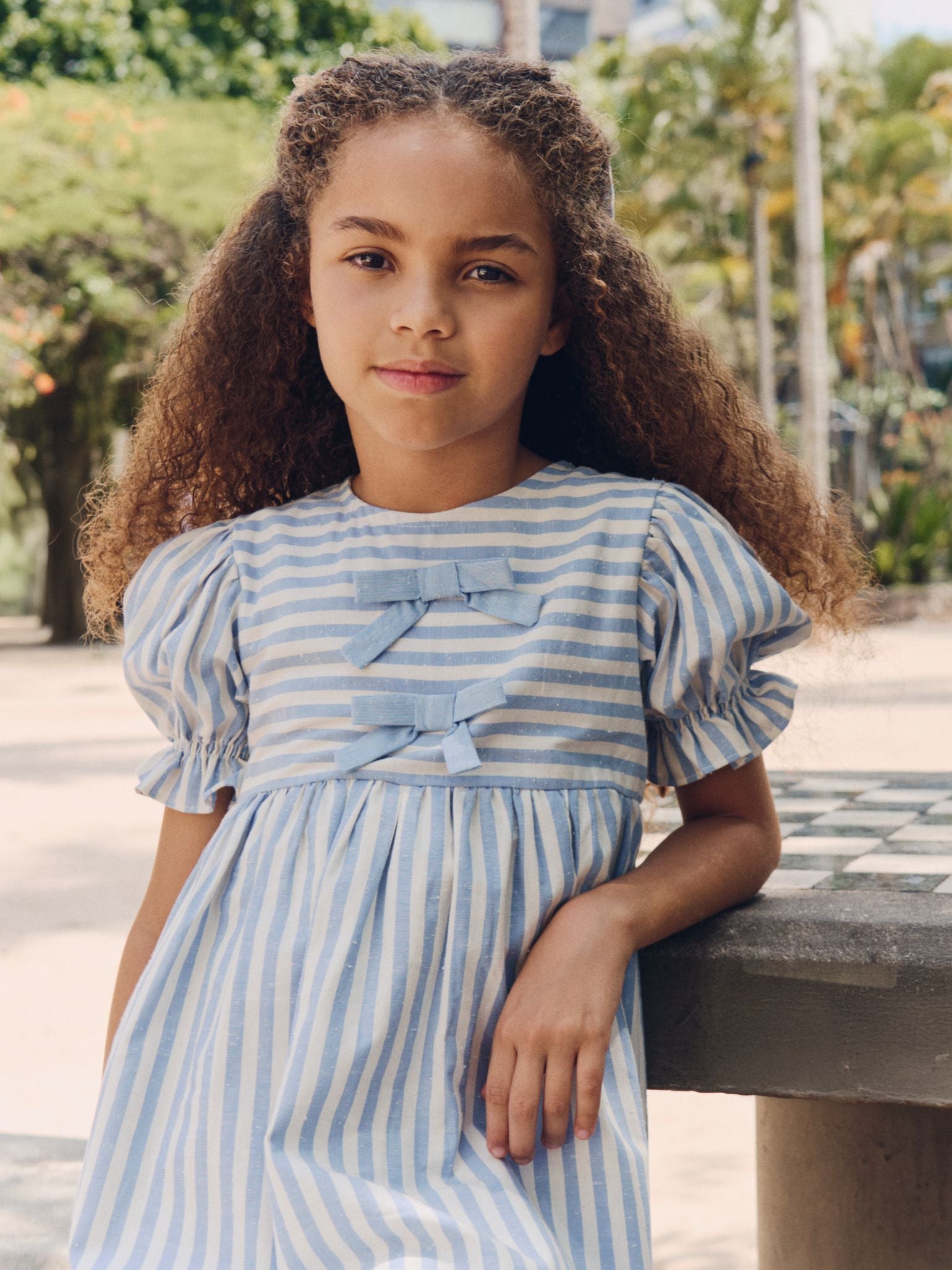 Luciana Girl Dress & Mateo Boy Shirt Outfit Bundle