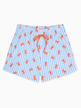 Blue Stripe Bravo Baby Boy Swim Short