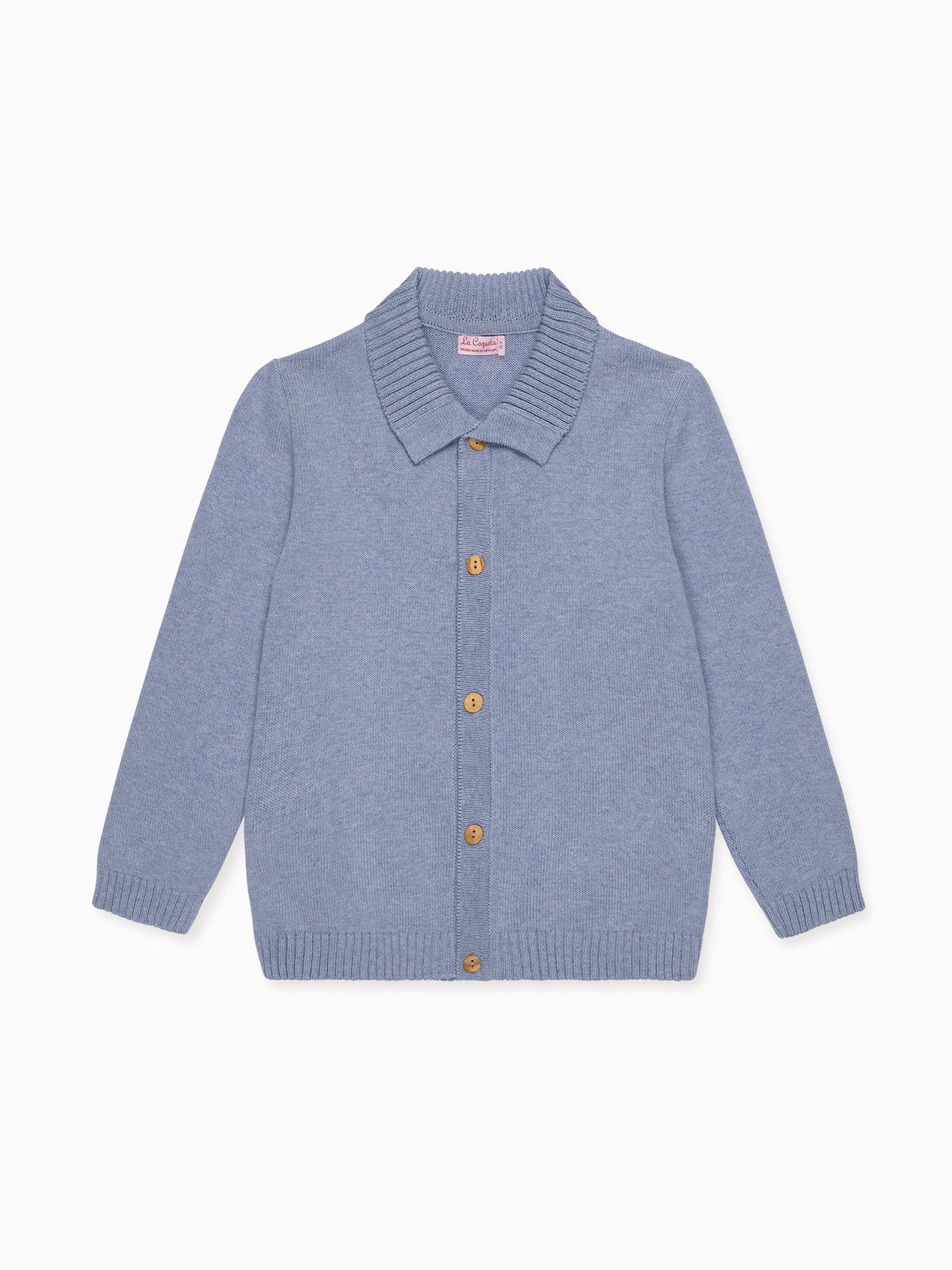 Blue Brio Cotton Boy Cardigan
