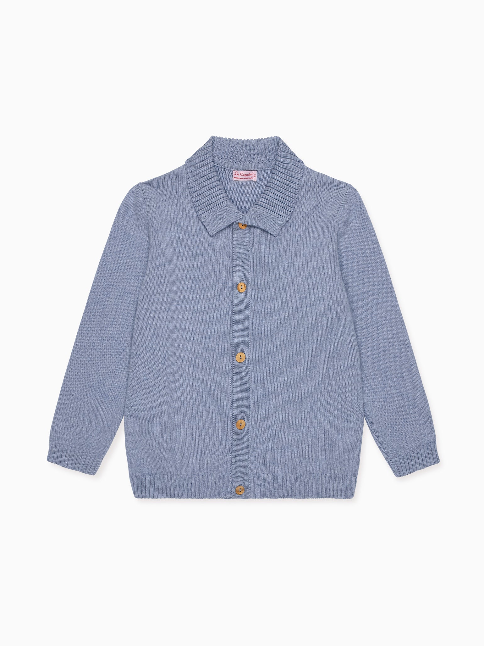 Blue Brio Cotton Boy Cardigan