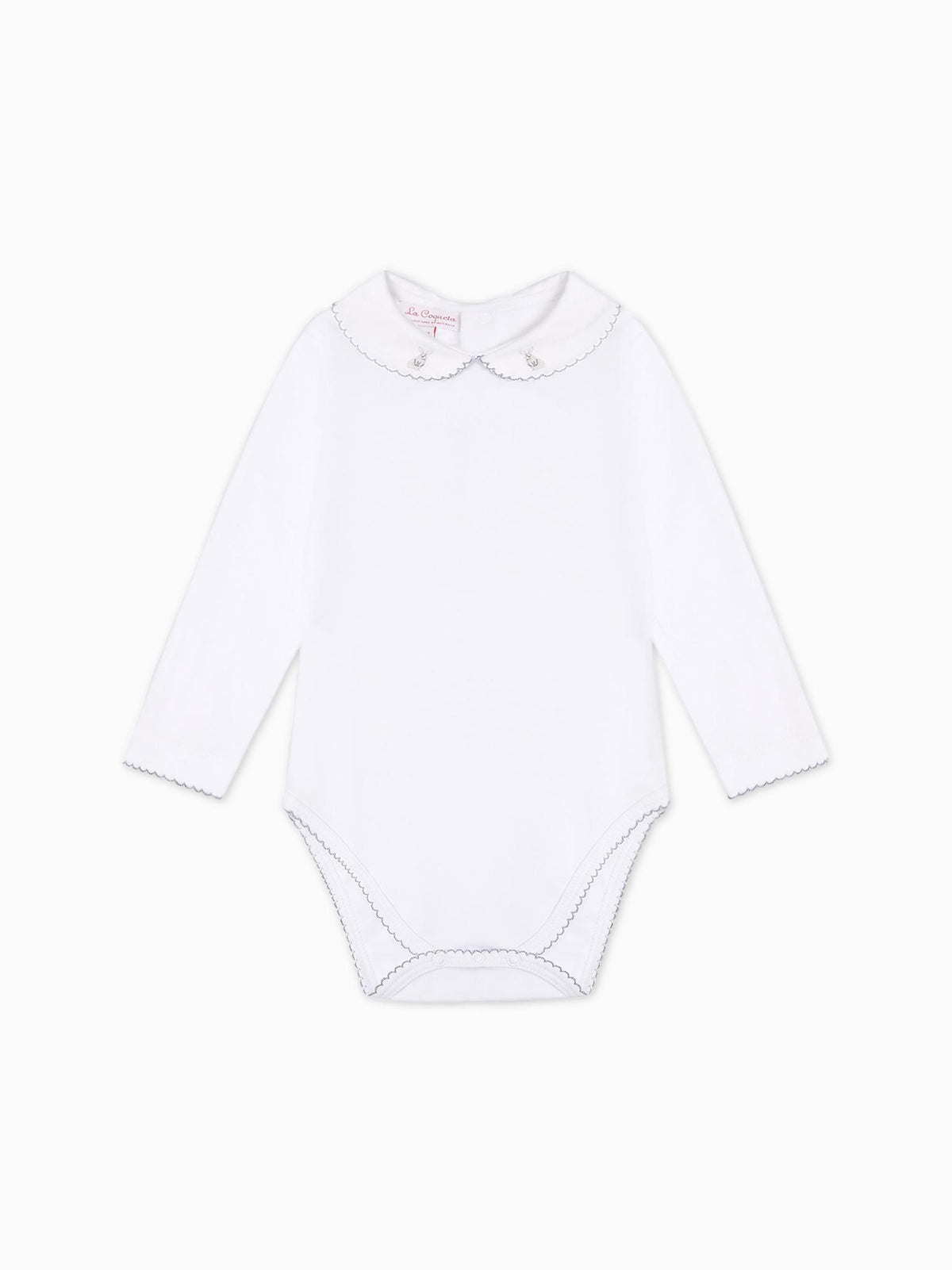 White Bunny Baby Body Vest