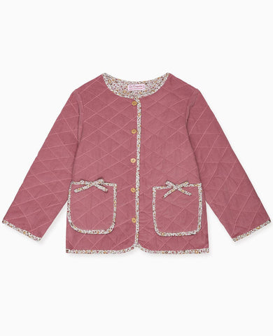 Dark Pink Calida Girl Jacket
