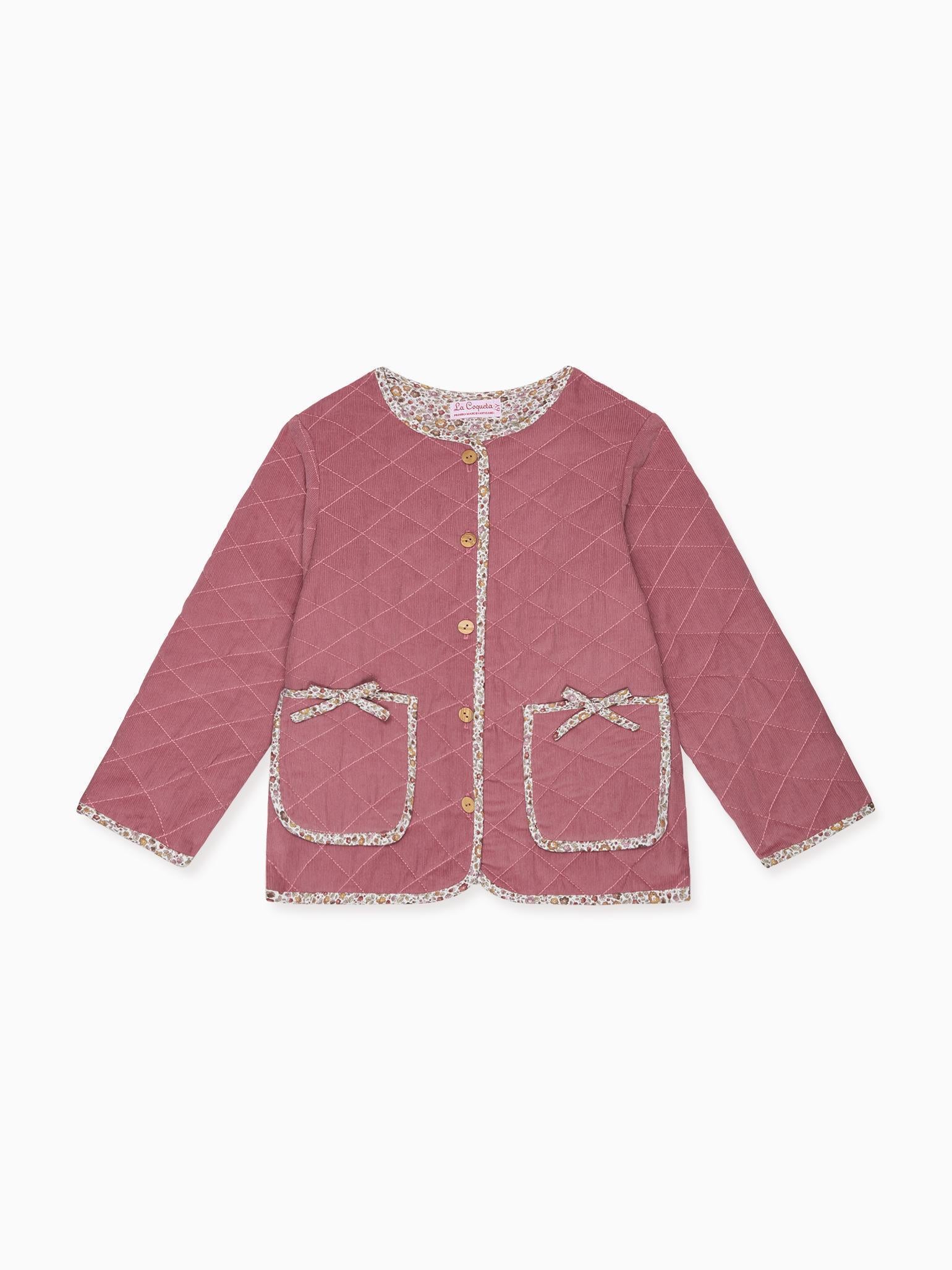 Dark Pink Calida Girl Jacket