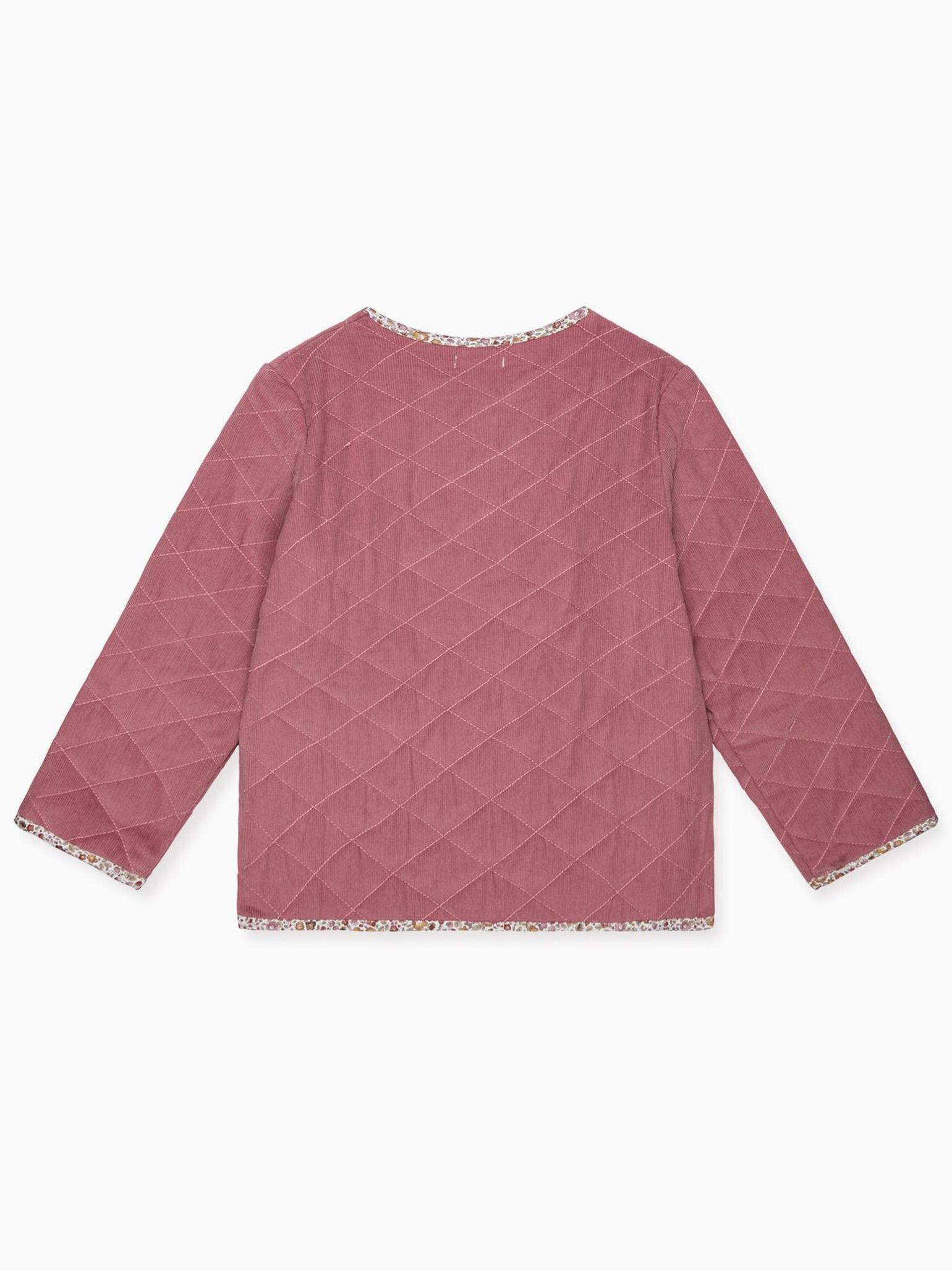 Dark Pink Calida Girl Jacket