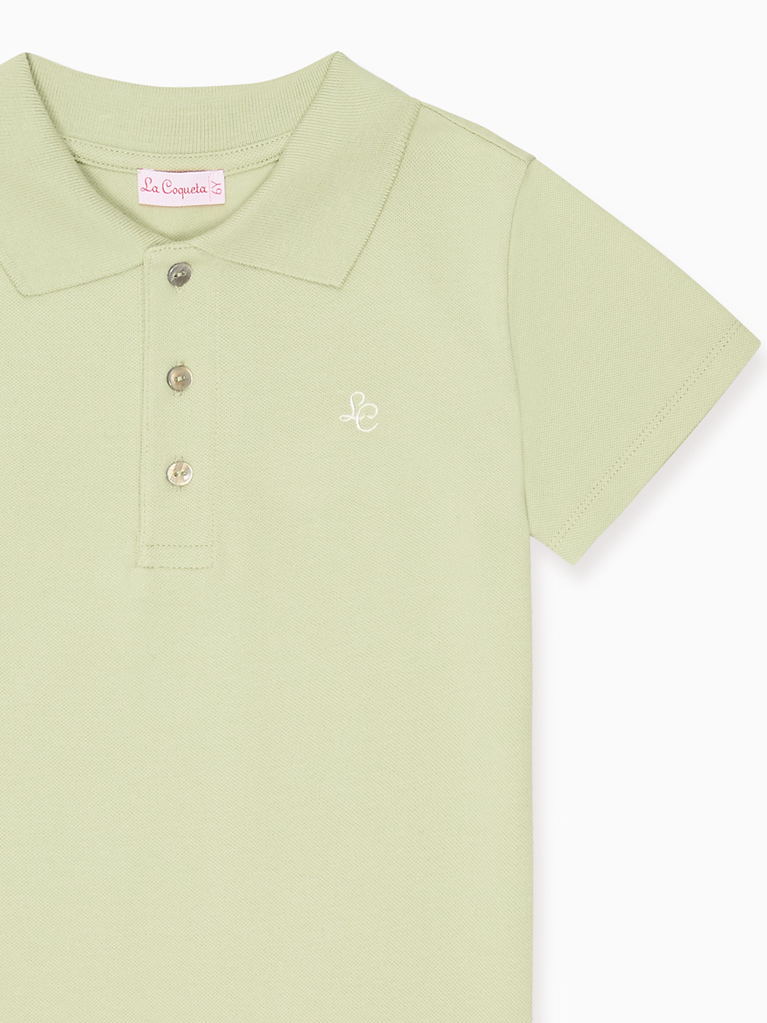 Sage Camilo Boy Polo Shirt