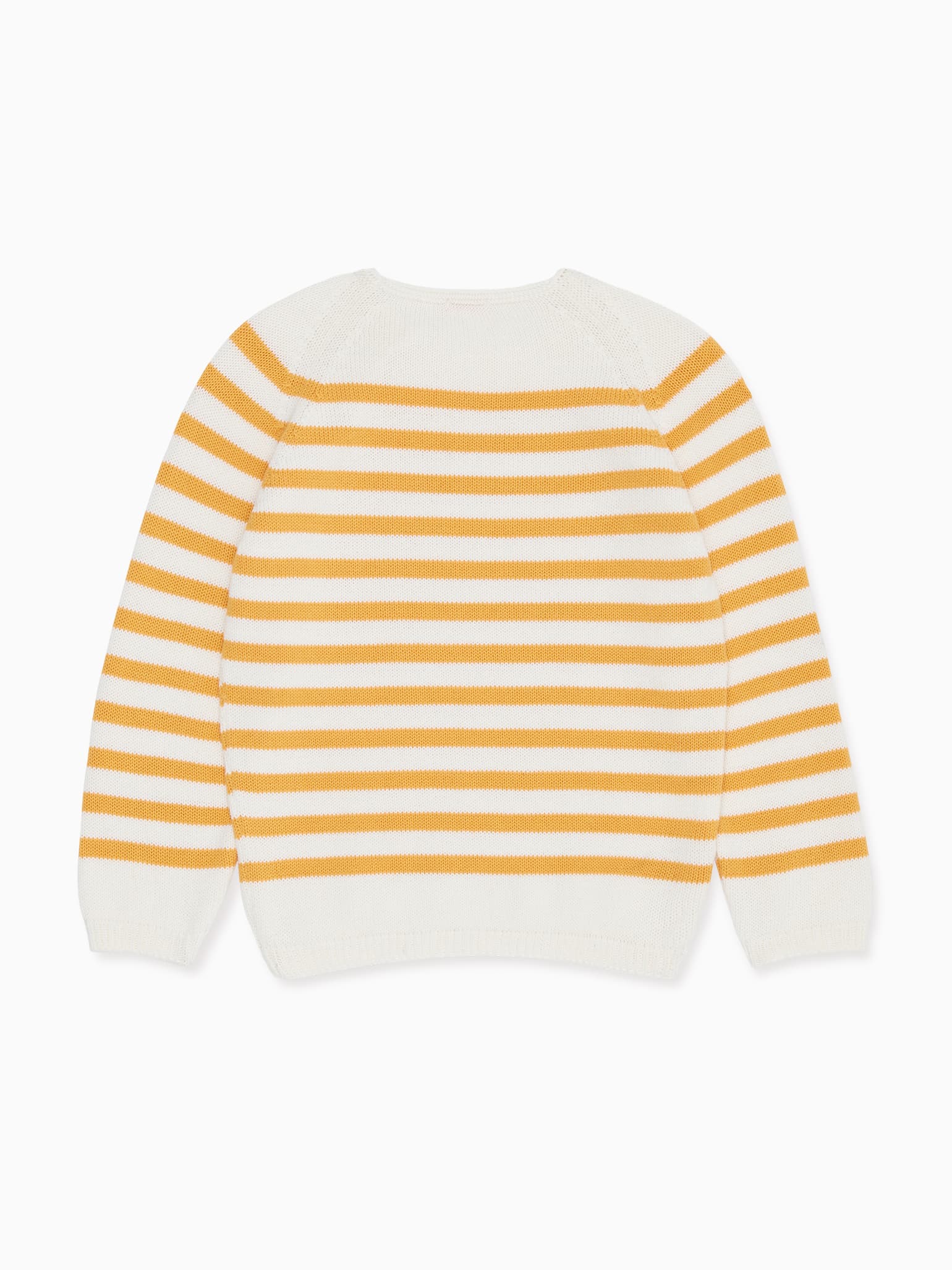 Mustard Stripe Campo Boy Cotton Jumper