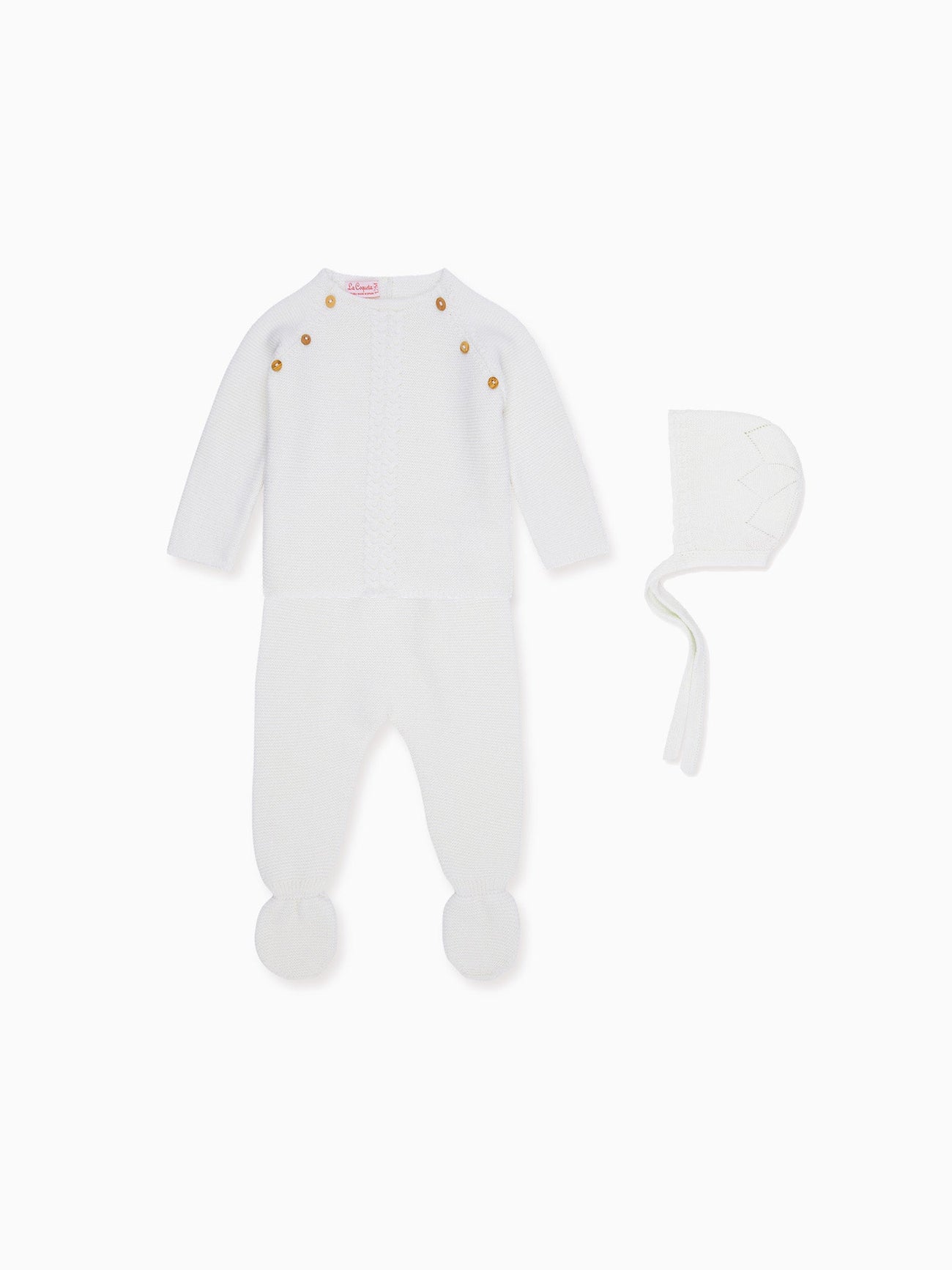 Ivory Ciro Merino Baby Gift Box Set