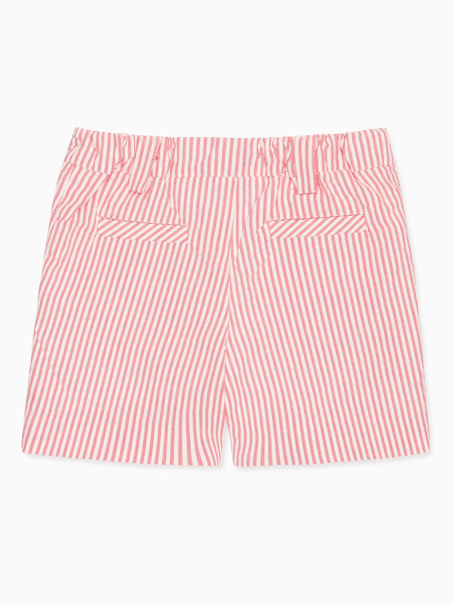 Red Stripe Donaldo Baby Shorts