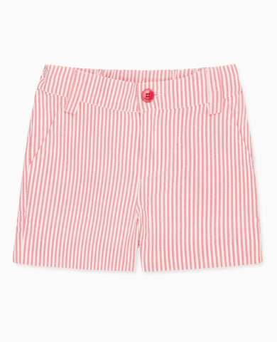 Red Stripe Donaldo Baby Shorts