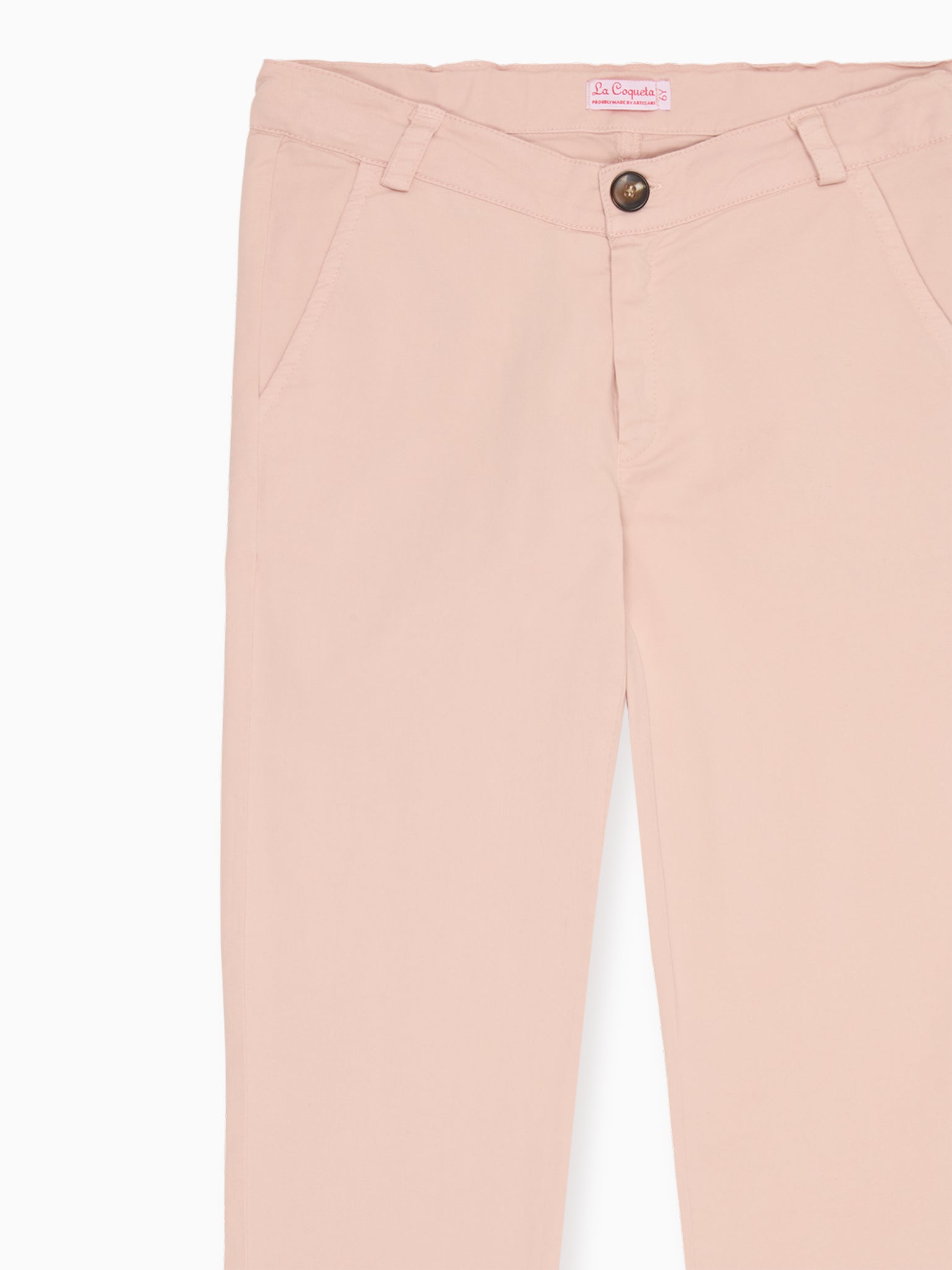Dusty Pink Elio Boy Chinos
