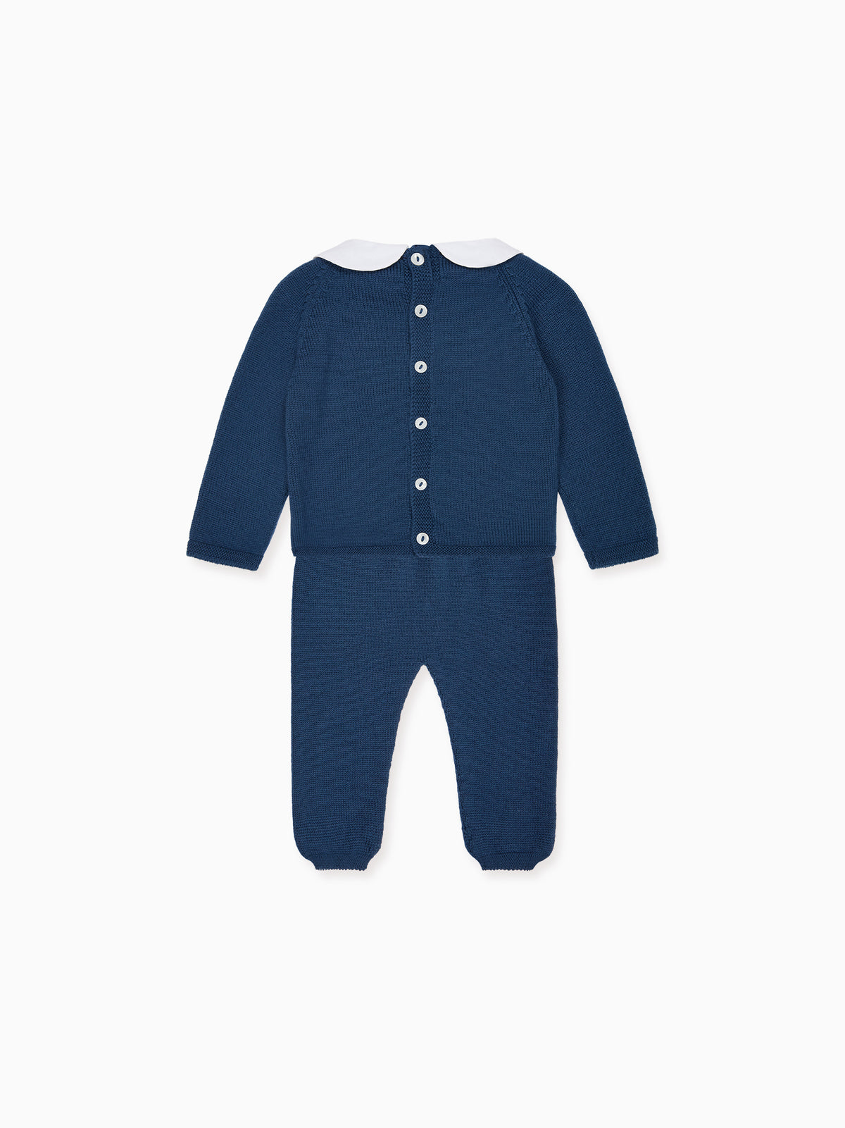 Petrol Blue Ellis Merino Baby Knitted Gift Box Set