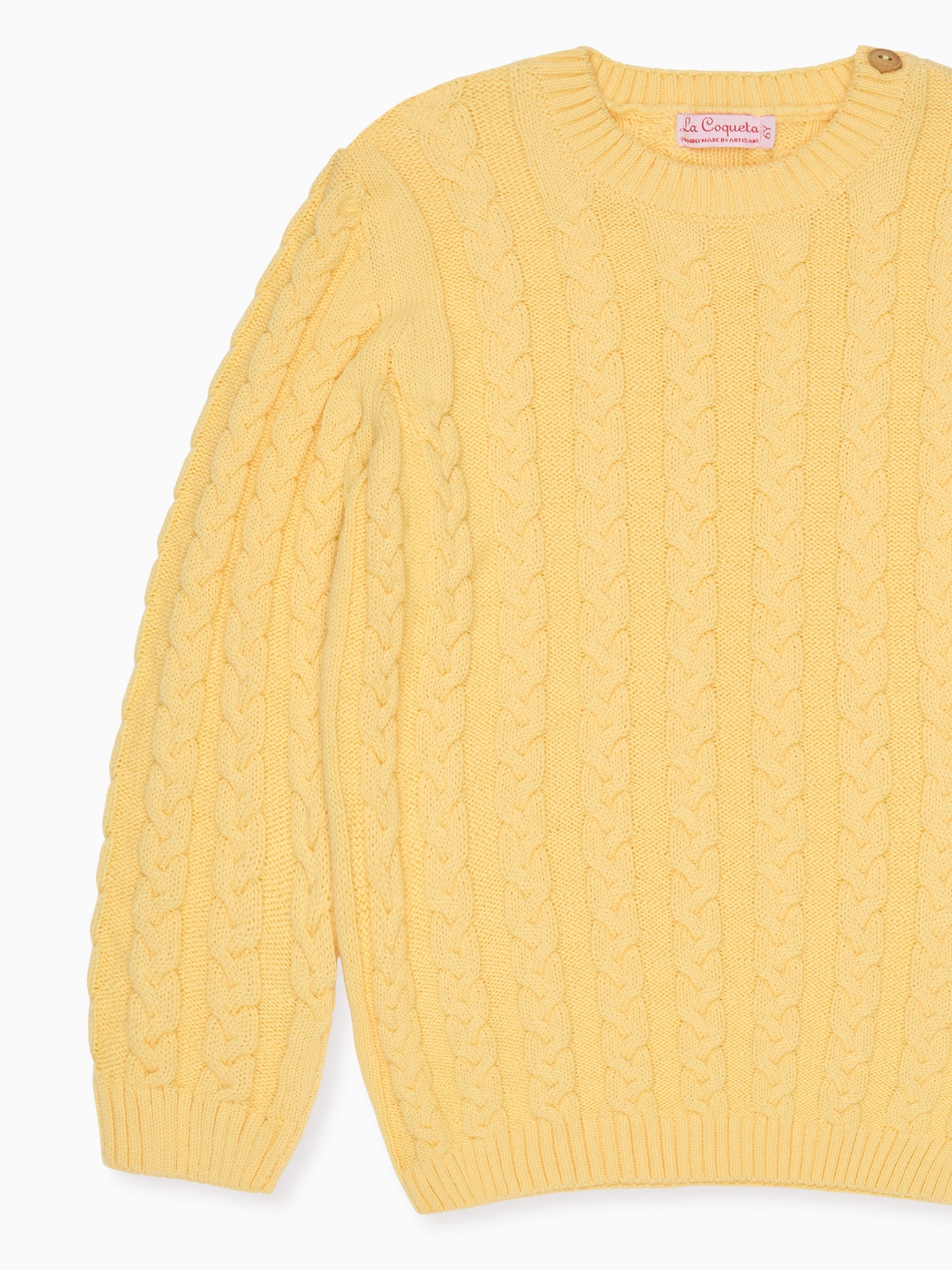 Lemon Emerson Cotton Boy Jumper