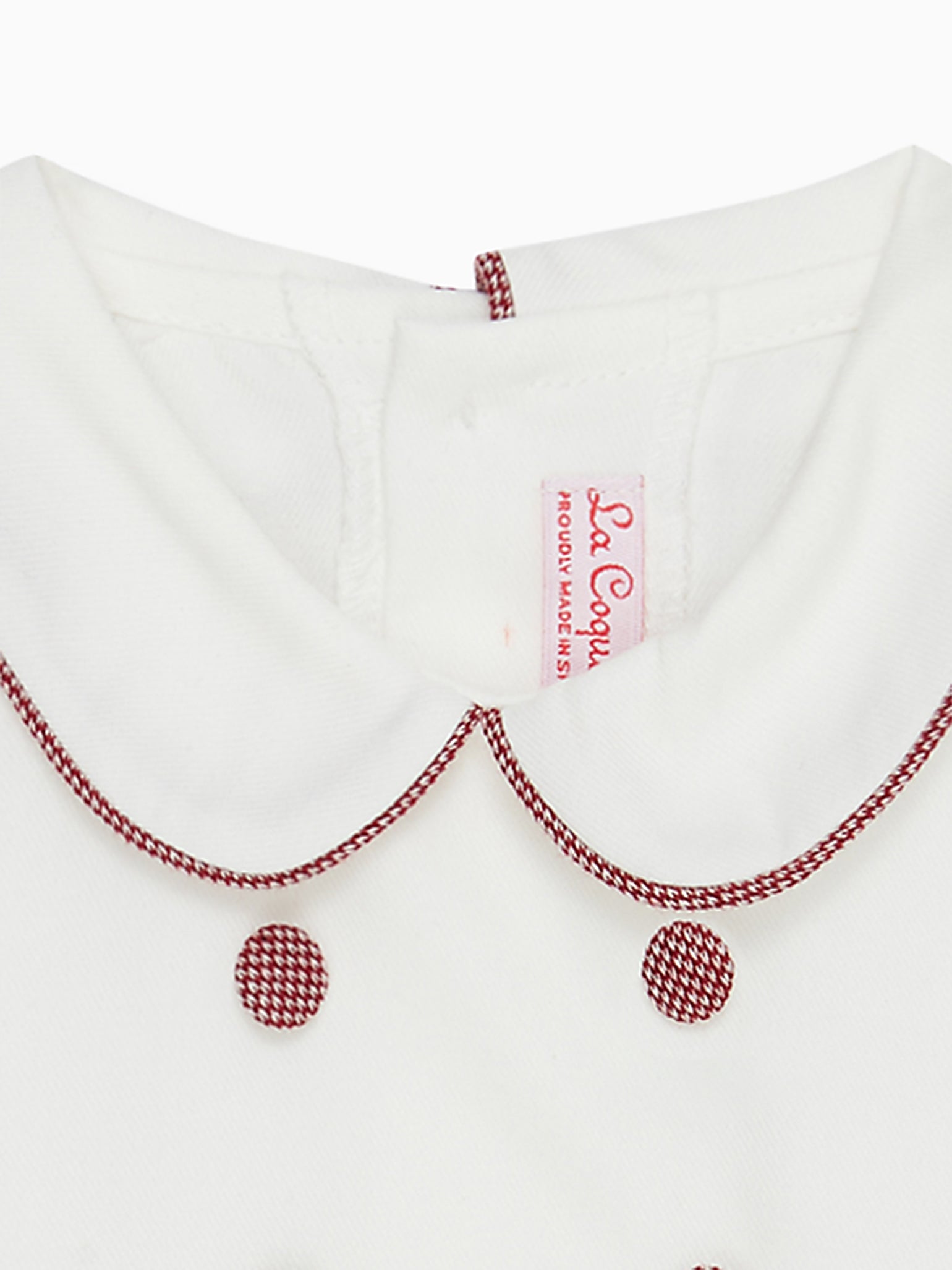 Burgundy Fantino Baby Boy Set