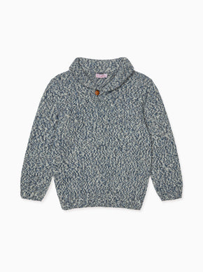 Blue Goyo Merino Boy Jumper