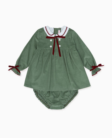 Green Granada Baby Girl Set