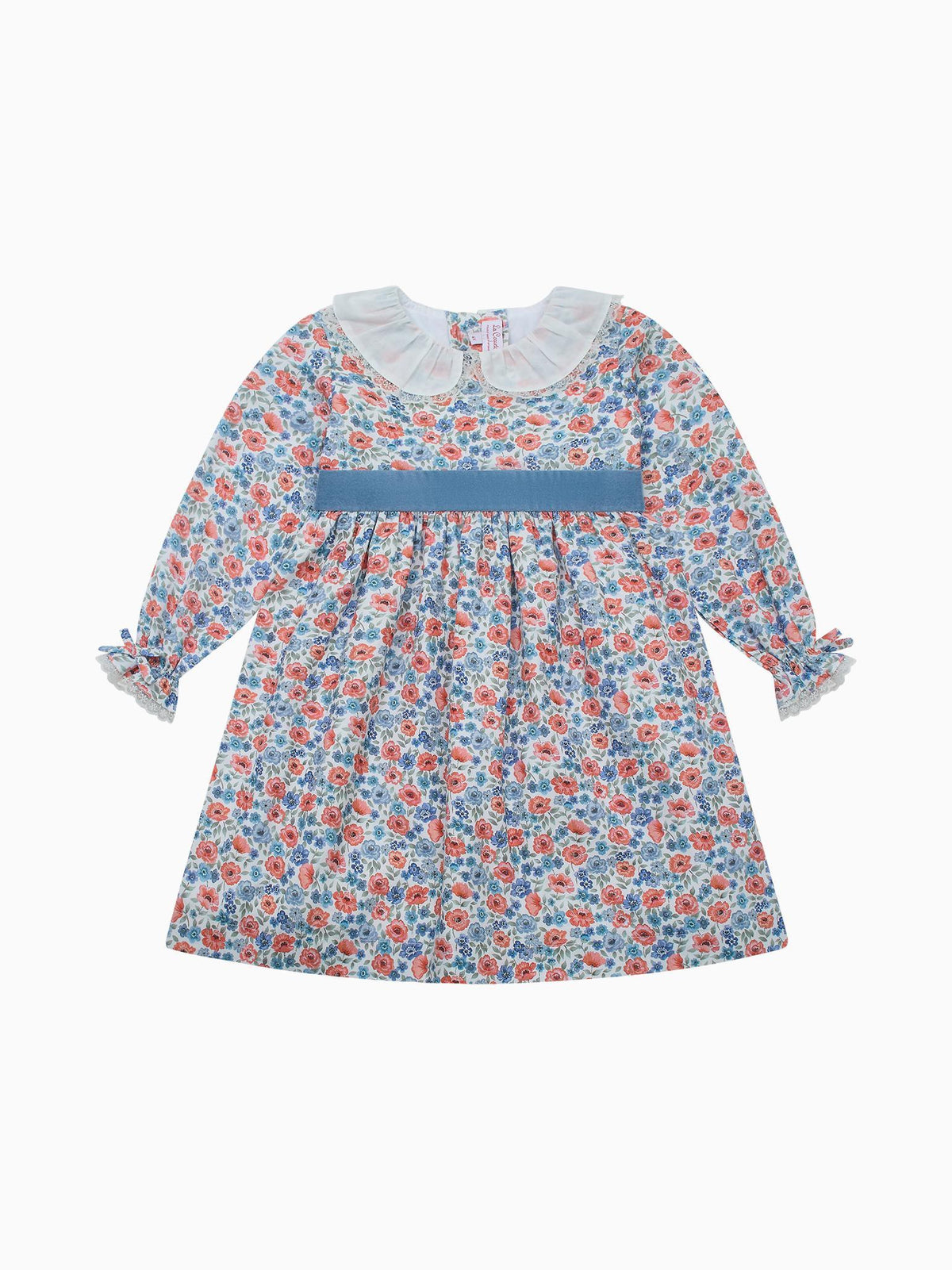 Pink Floral Helena Girl Dress
