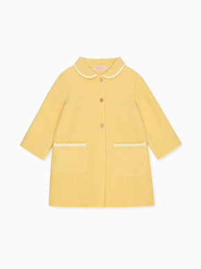 Lemon Henrietta Girl Coat