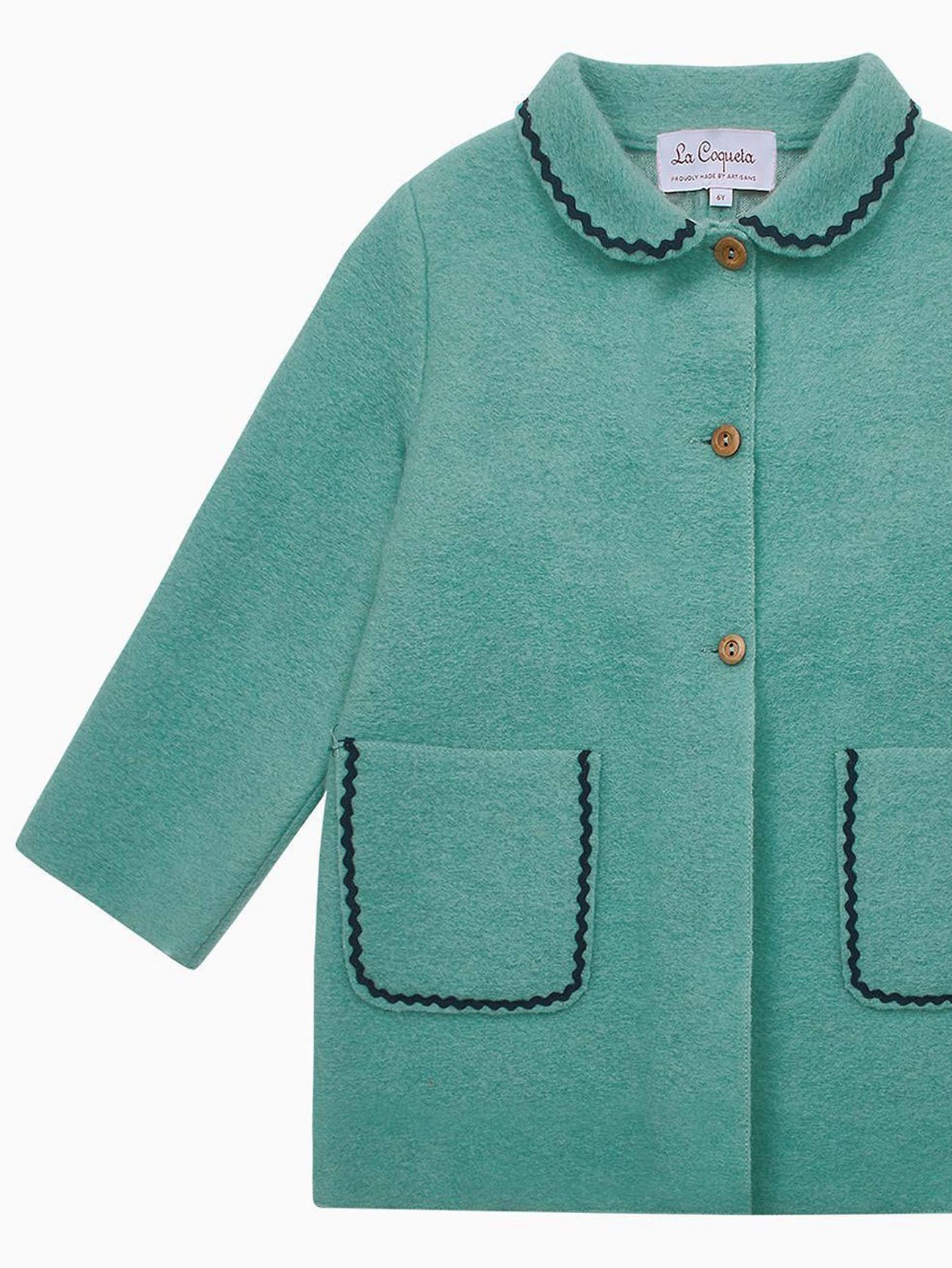 Sage Henrietta Girl Coat