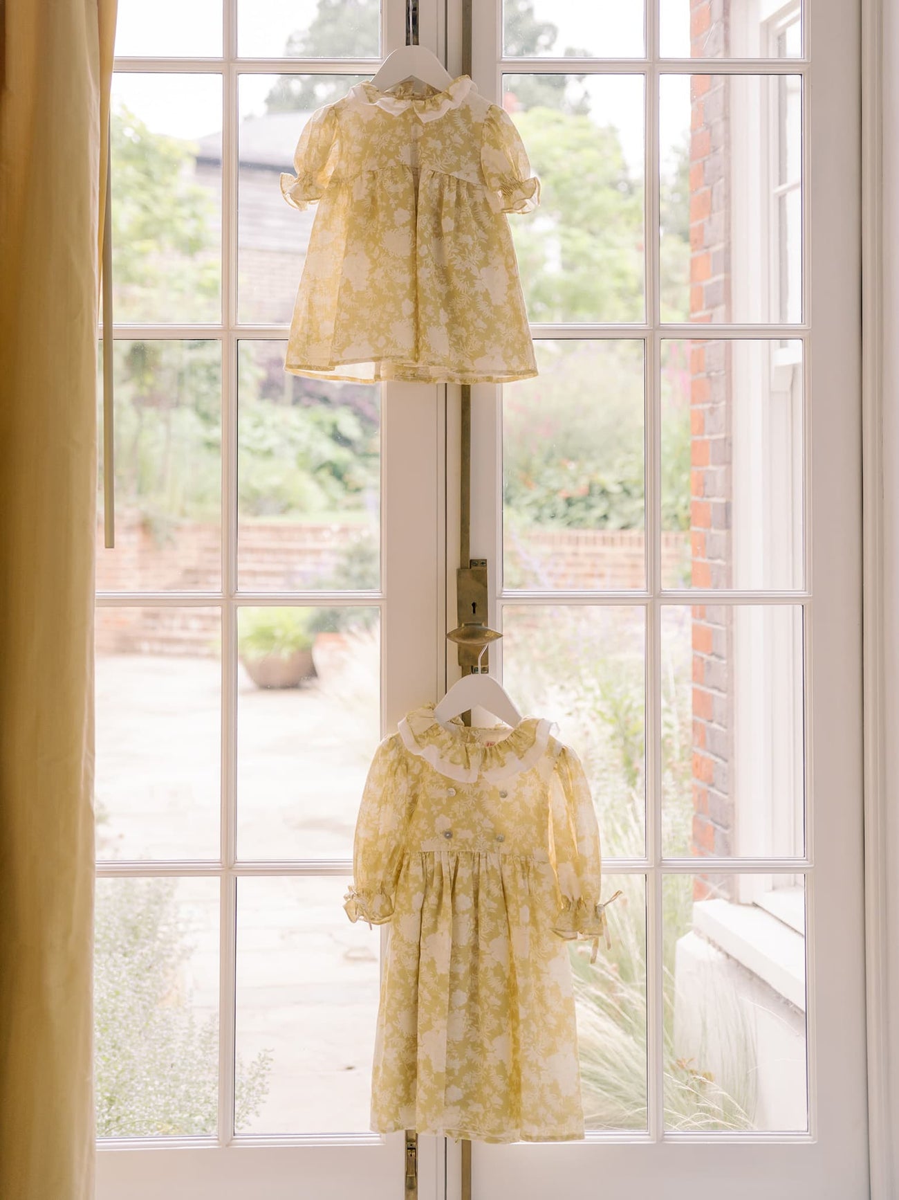 Yellow Floral Izara Baby Girl Set