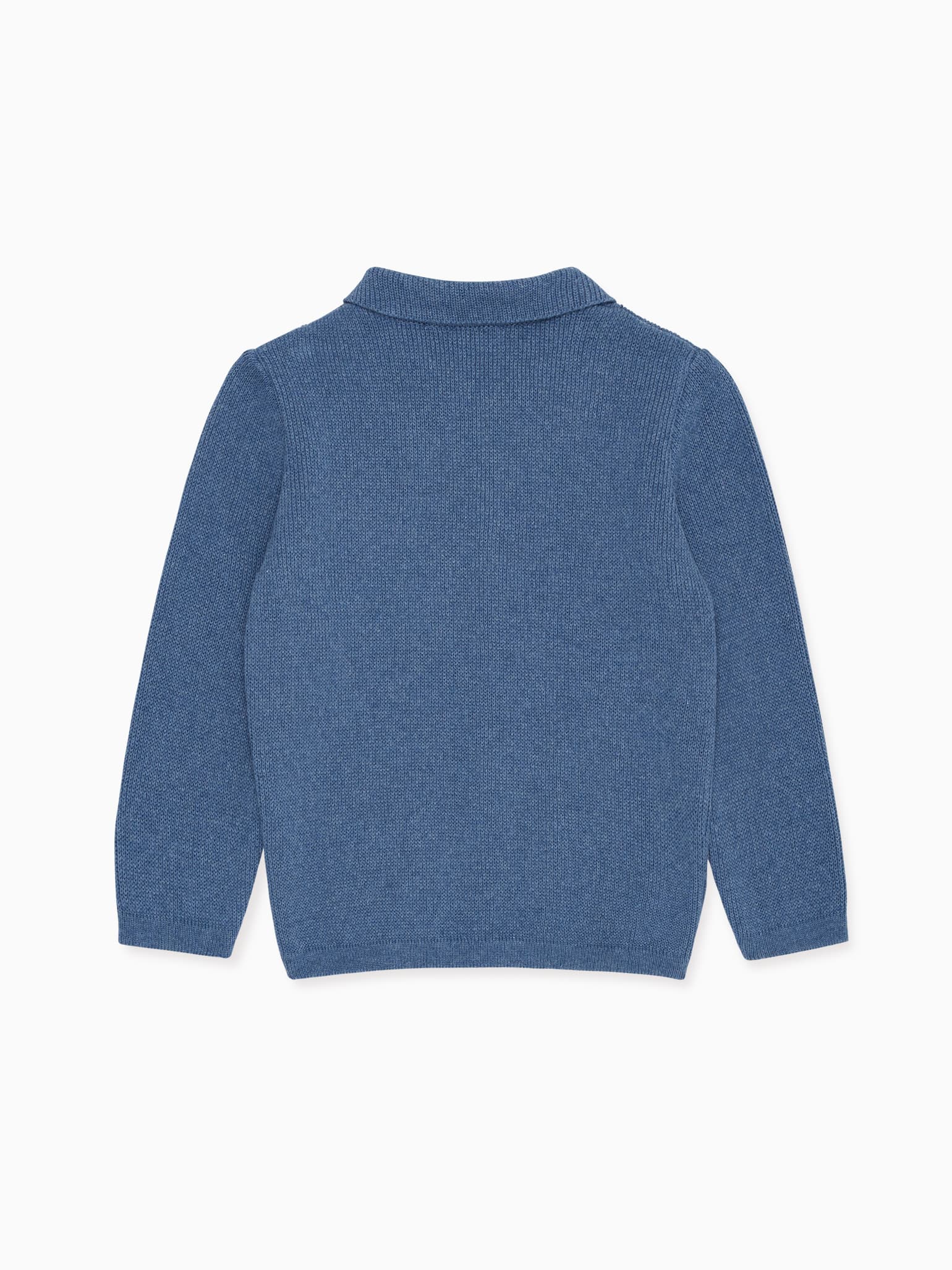 Dusty Blue Jorge Boy Cotton Cardigan