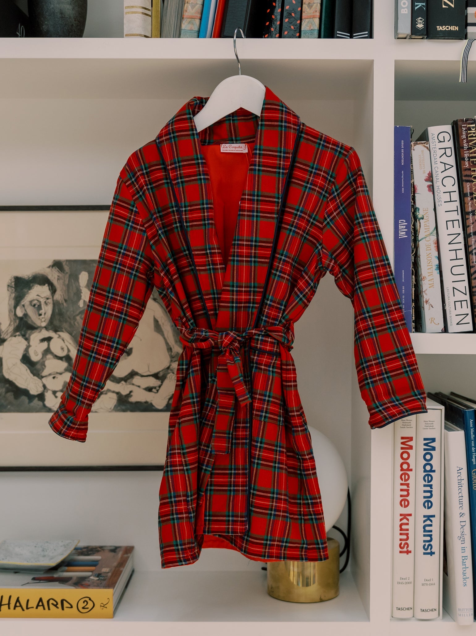 Robe tartan rouge hotsell