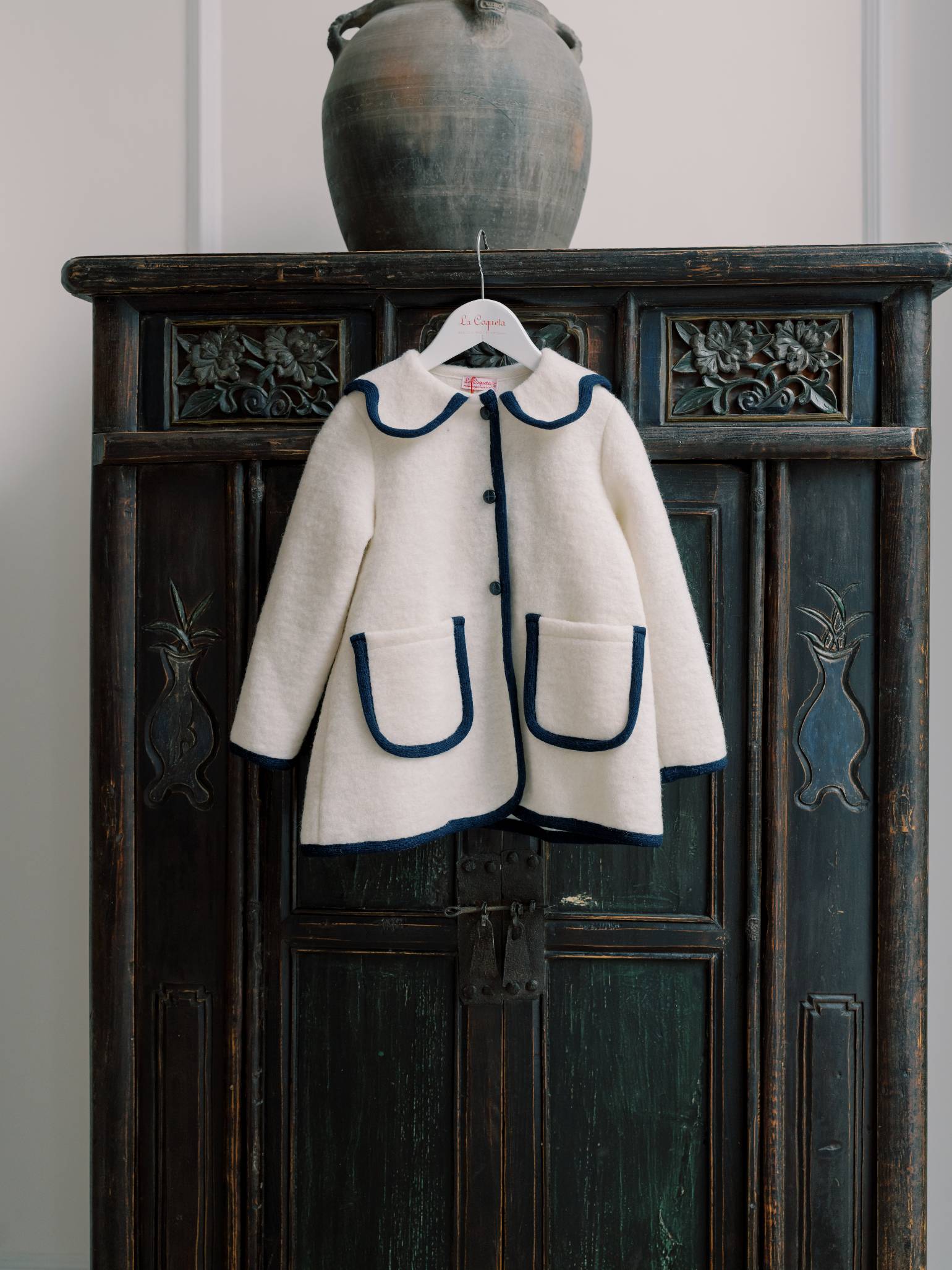 Ivory Mireya Girls Jacket