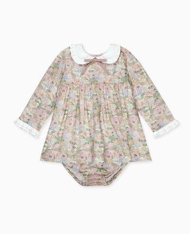 Pink Floral Laura Baby Girl Set