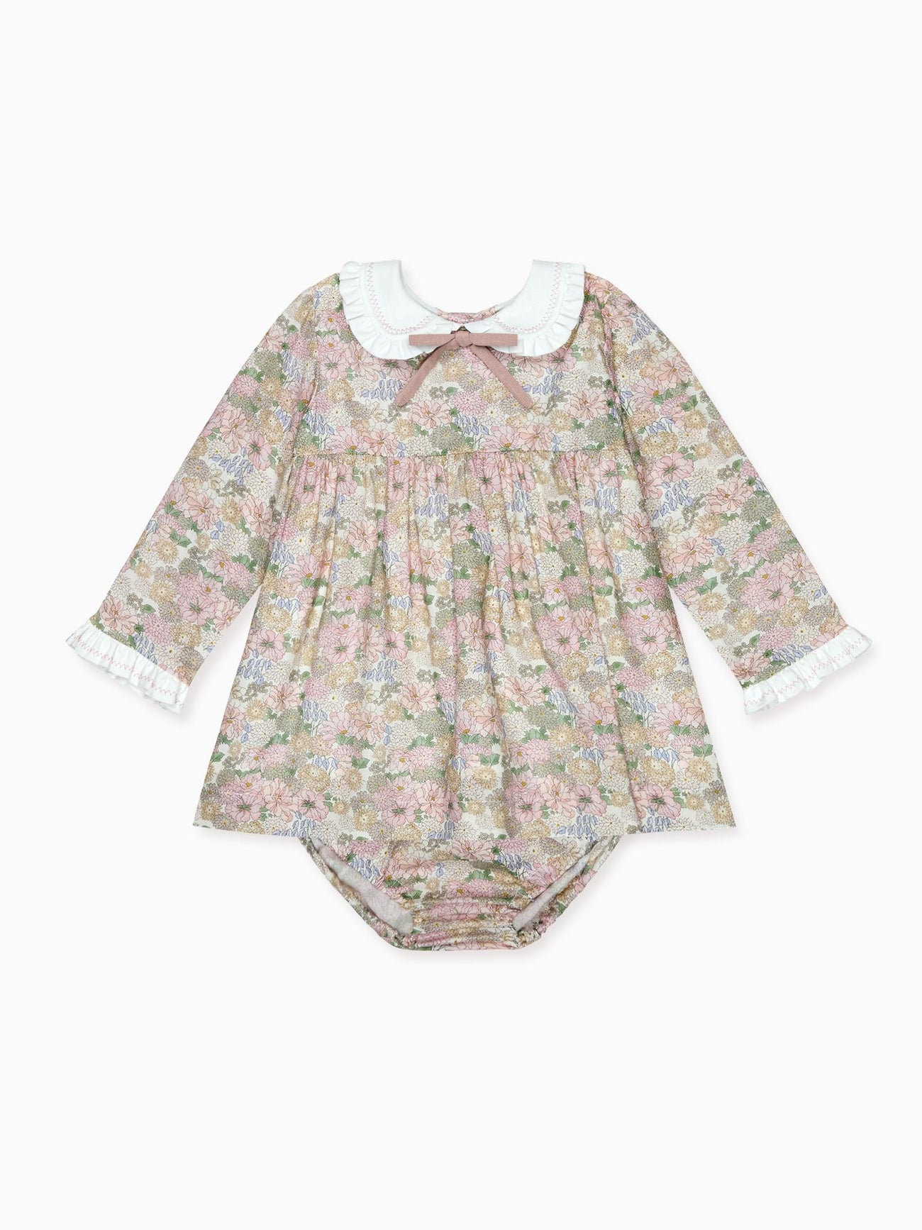 Pink Floral Laura Baby Girl Set