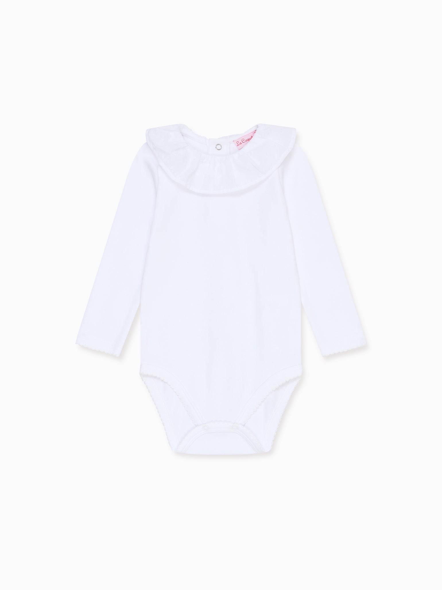 White Laya Baby Body Vest