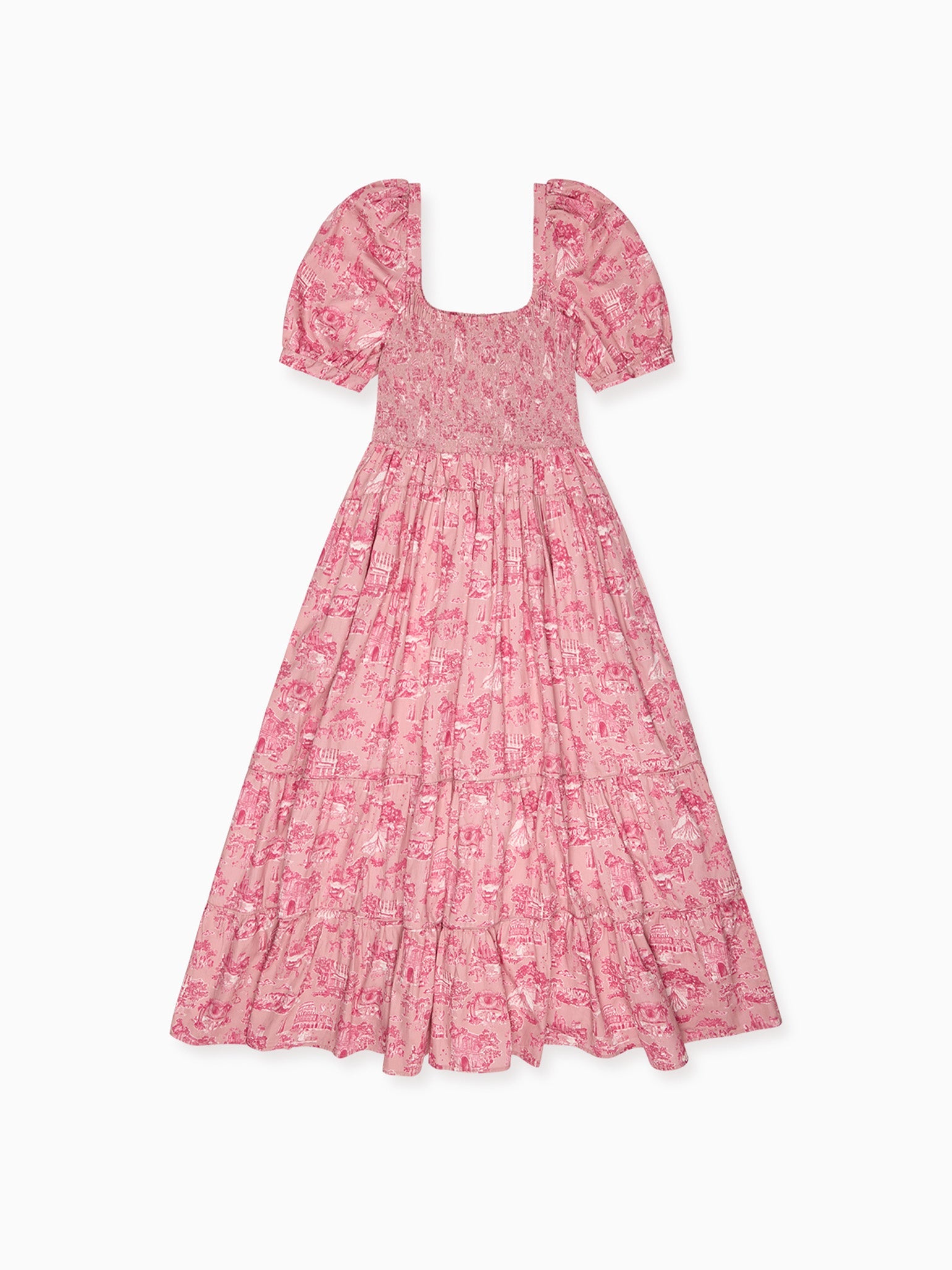 Hill House Home X La Coqueta Pink Floral Stripe Ribbon Charlotte